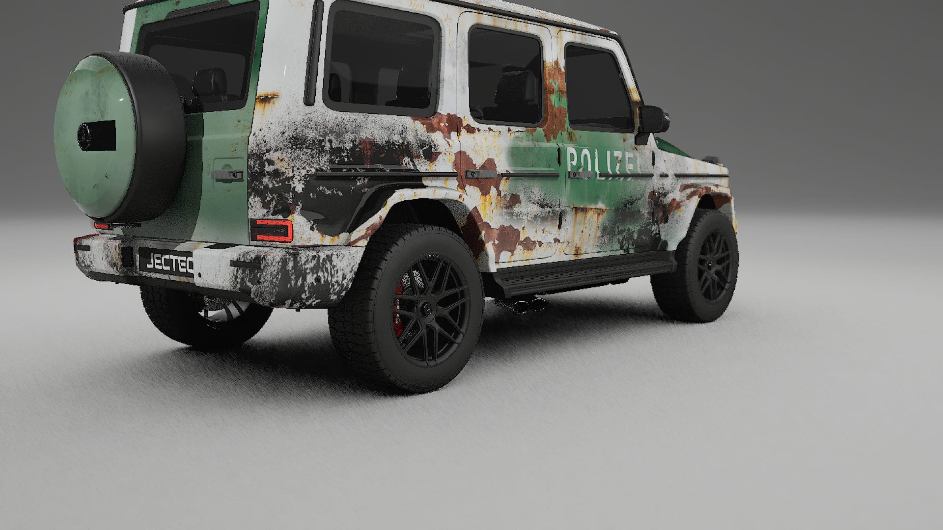 Mercedes G63 AMG W463A COBRA 11 – Ontworpen Wrap PPF Kit van Printbaar Polyurethaanfolie