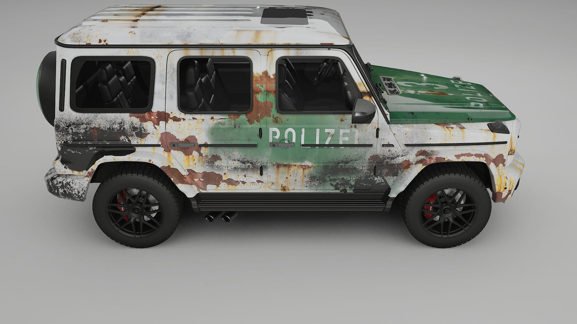 Mercedes G63 AMG W463A COBRA 11 – Ontworpen Wrap PPF Kit van Printbaar Polyurethaanfolie