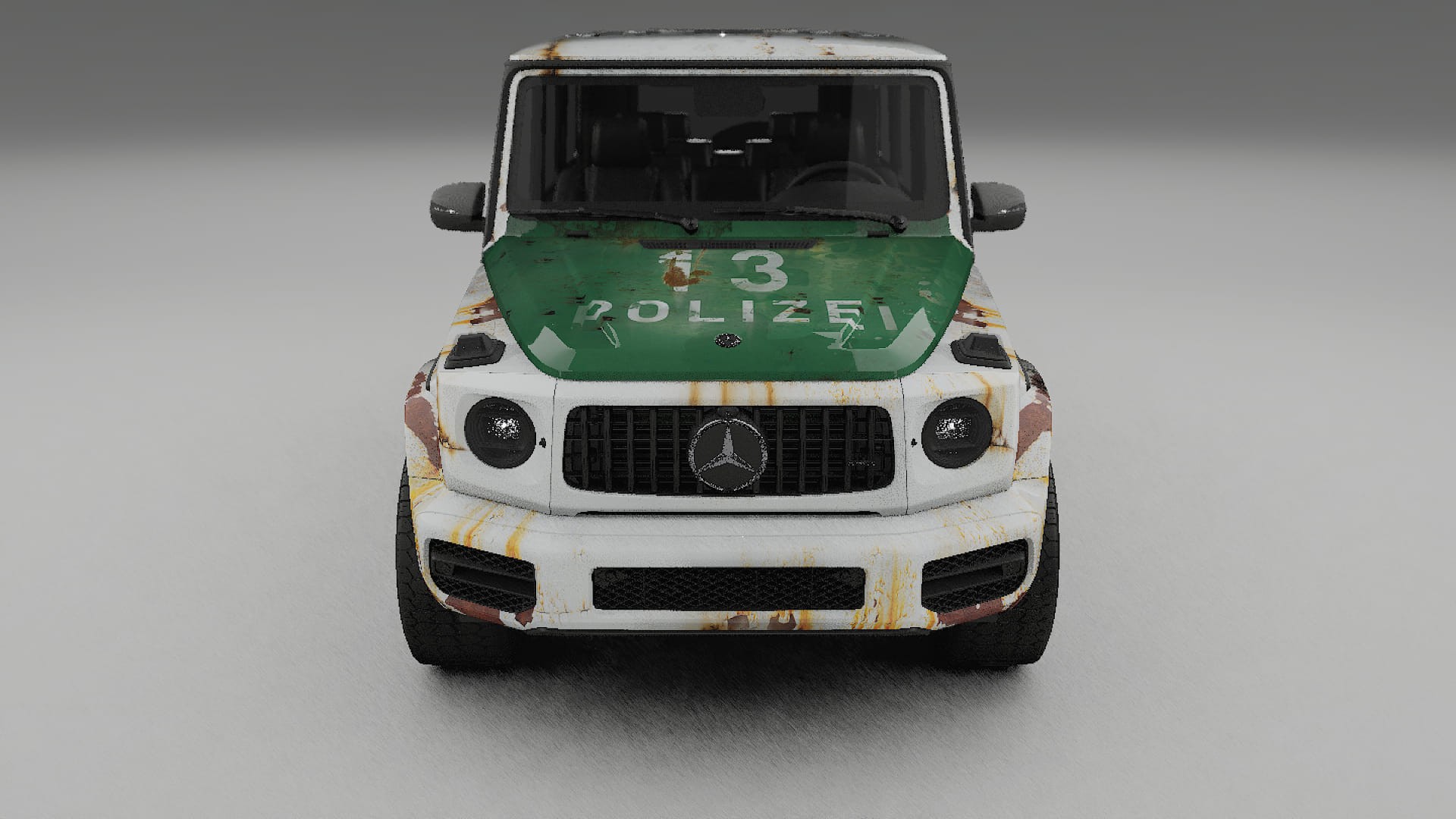Mercedes G63 AMG W463A COBRA 11 – Ontworpen Wrap PPF Kit van Printbaar Polyurethaanfolie