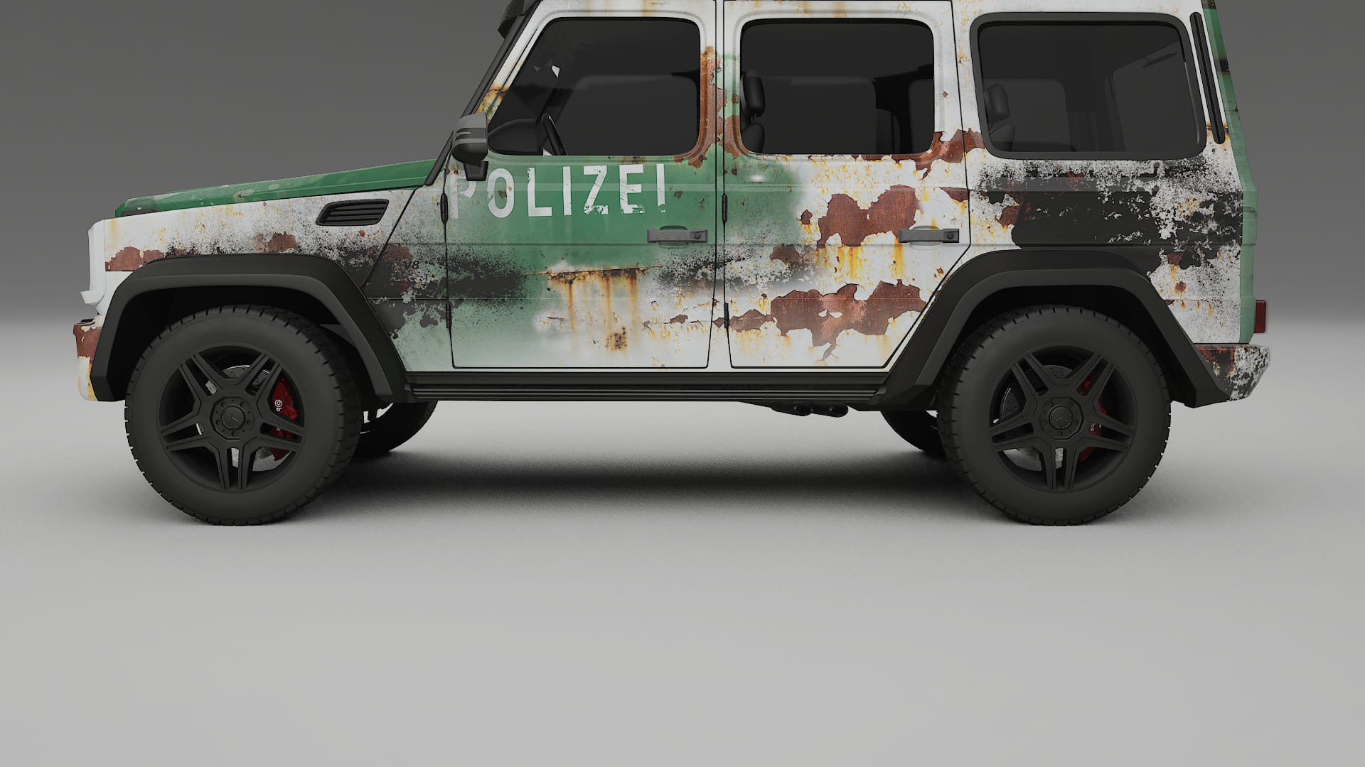 Mercedes G-class 4x4 W463 COBRA 11 – Ontworpen Wrap PPF Kit van Printbaar Polyurethaanfolie