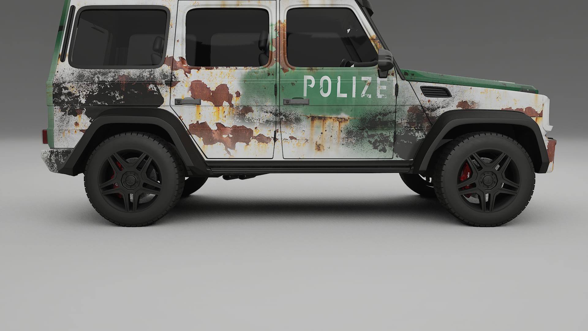 Mercedes G-class 4x4 W463 COBRA 11 – Ontworpen Wrap PPF Kit van Printbaar Polyurethaanfolie