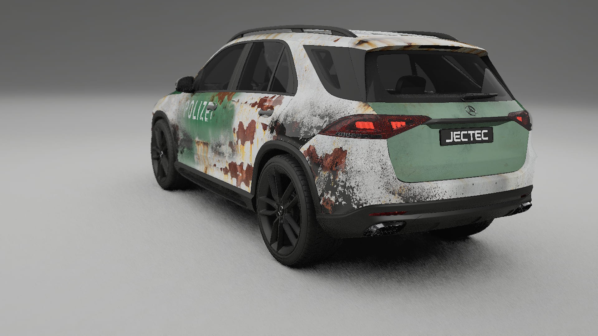 Mercedes GLE W167 COBRA 11 – Ontworpen Wrap PPF Kit van Printbaar Polyurethaanfolie