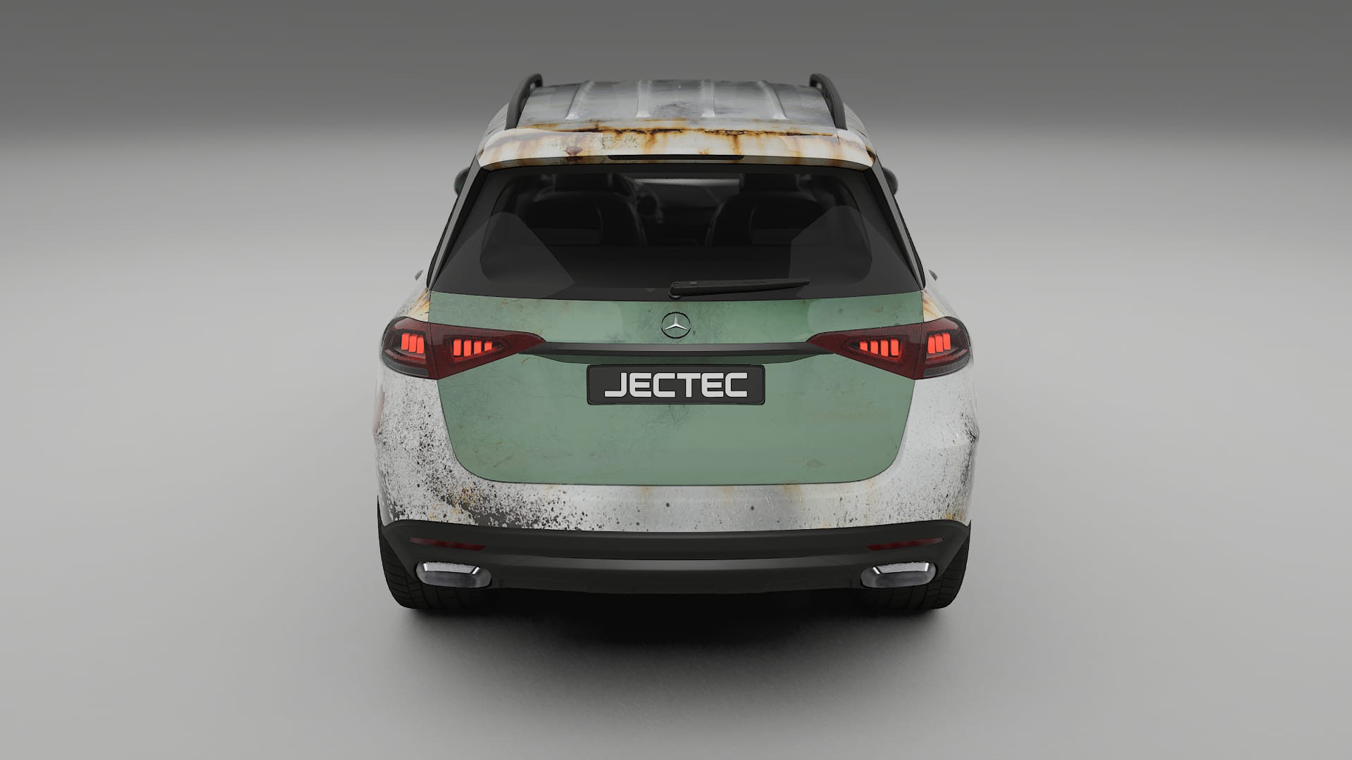 Mercedes GLE W167 COBRA 11 – Ontworpen Wrap PPF Kit van Printbaar Polyurethaanfolie