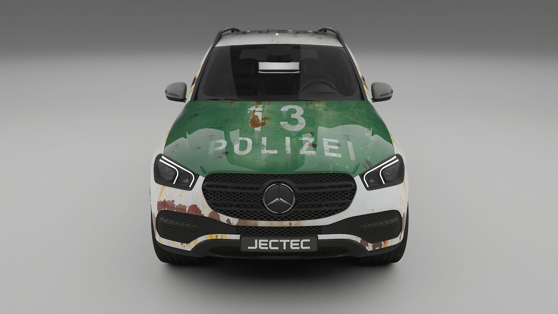 Mercedes GLE W167 COBRA 11 – Ontworpen Wrap PPF Kit van Printbaar Polyurethaanfolie