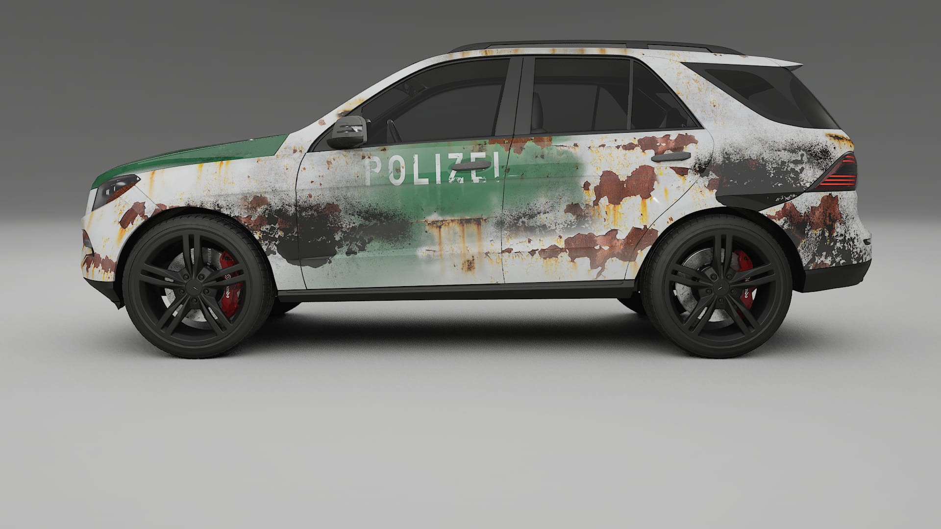 Mercedes M-class W166 COBRA 11 – Ontworpen Wrap PPF Kit van Printbaar Polyurethaanfolie