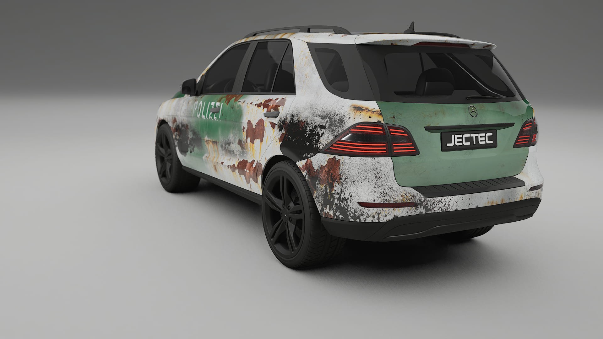 Mercedes M-class W166 COBRA 11 – Ontworpen Wrap PPF Kit van Printbaar Polyurethaanfolie