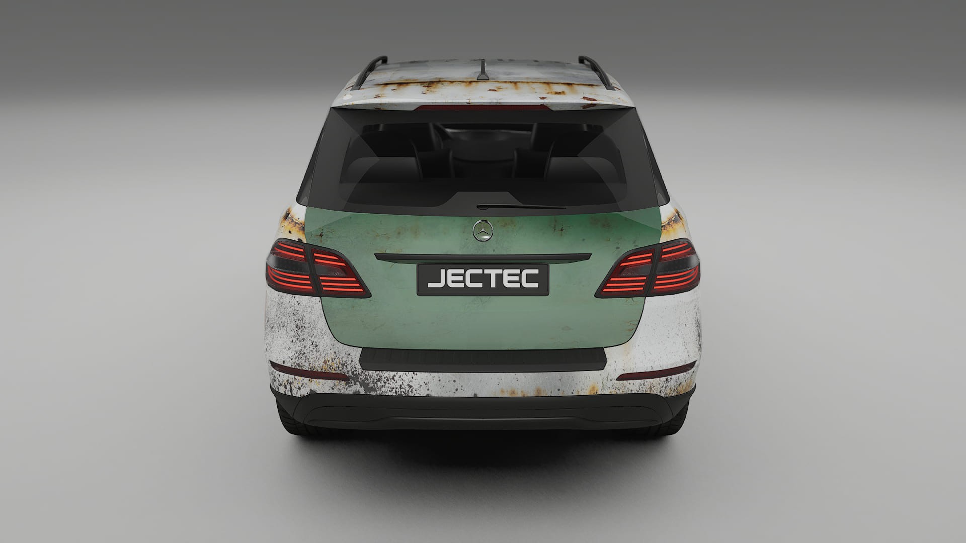 Mercedes M-class W166 COBRA 11 – Ontworpen Wrap PPF Kit van Printbaar Polyurethaanfolie