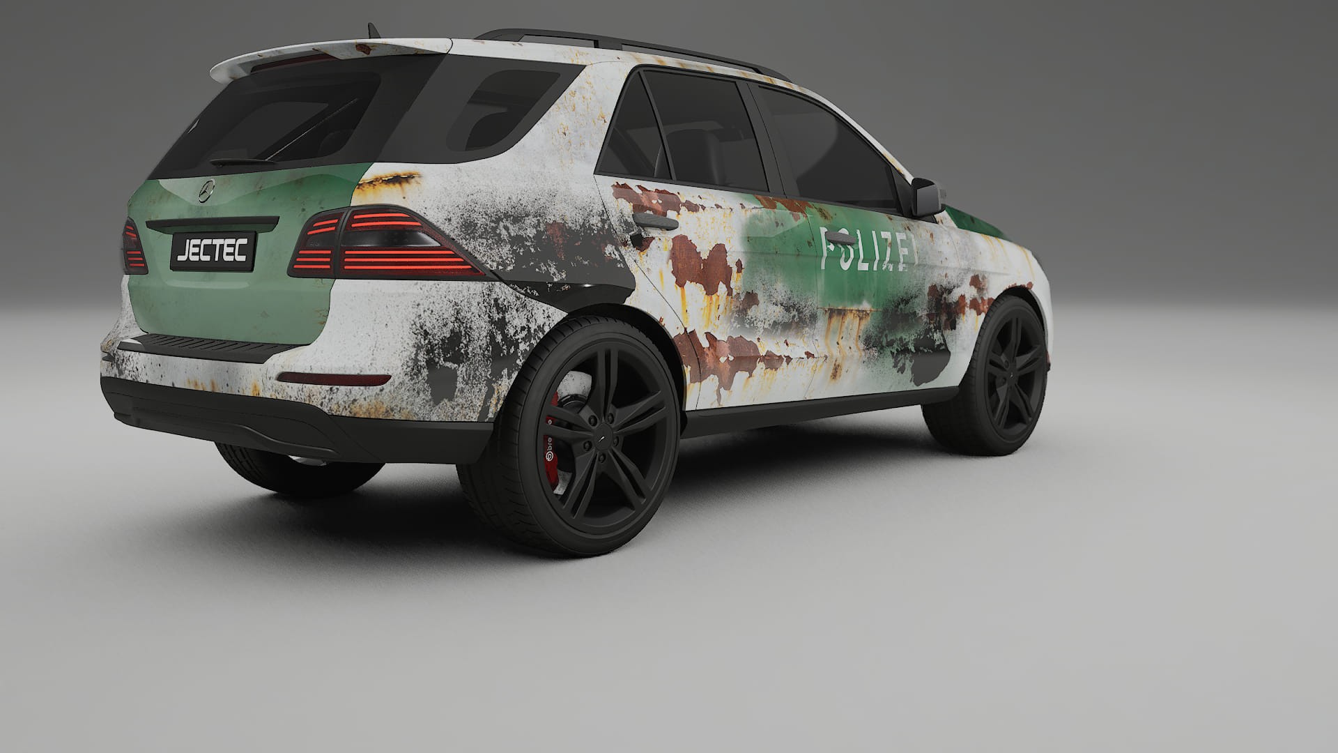 Mercedes M-class W166 COBRA 11 – Ontworpen Wrap PPF Kit van Printbaar Polyurethaanfolie