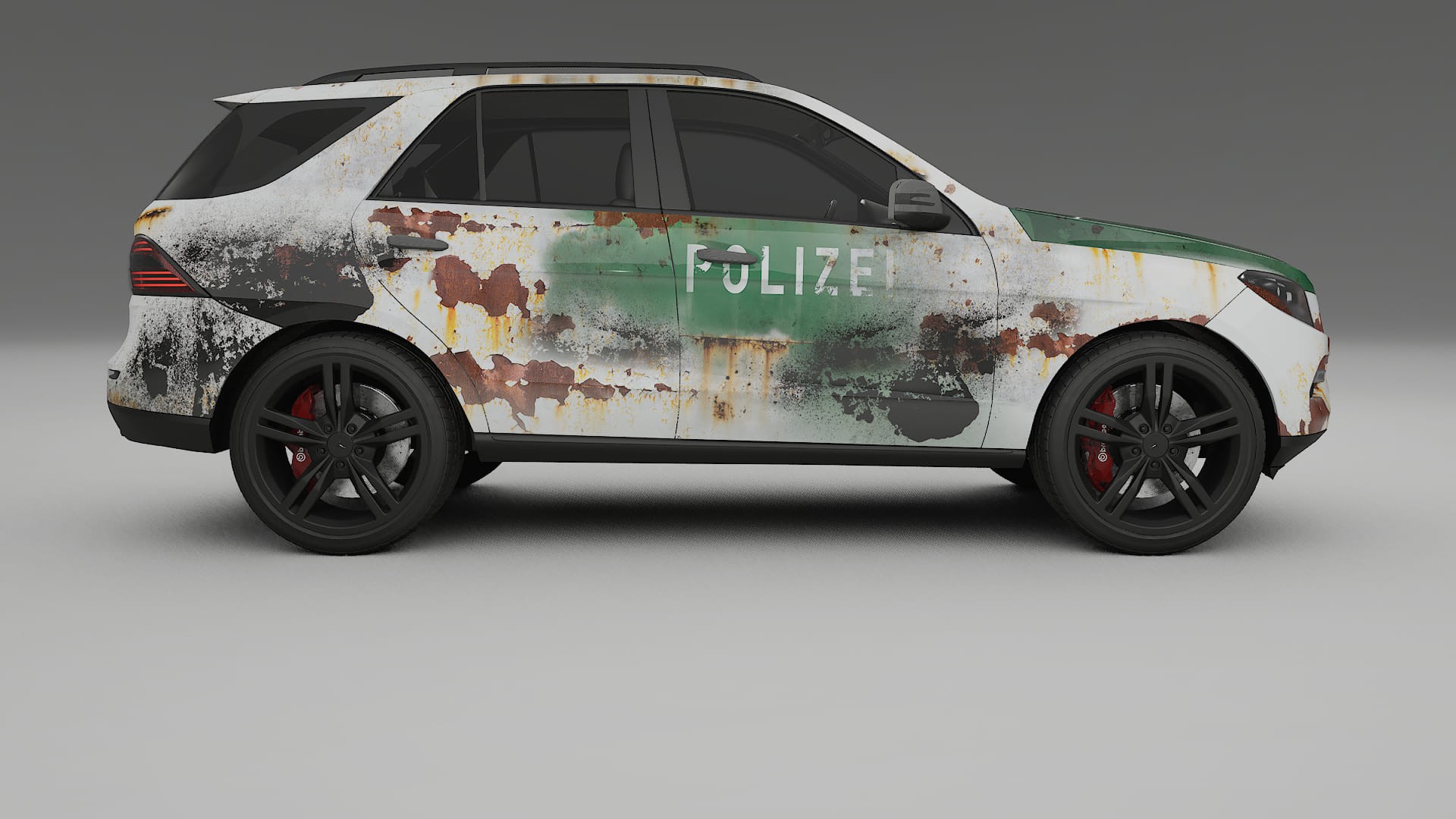 Mercedes M-class W166 COBRA 11 – Ontworpen Wrap PPF Kit van Printbaar Polyurethaanfolie