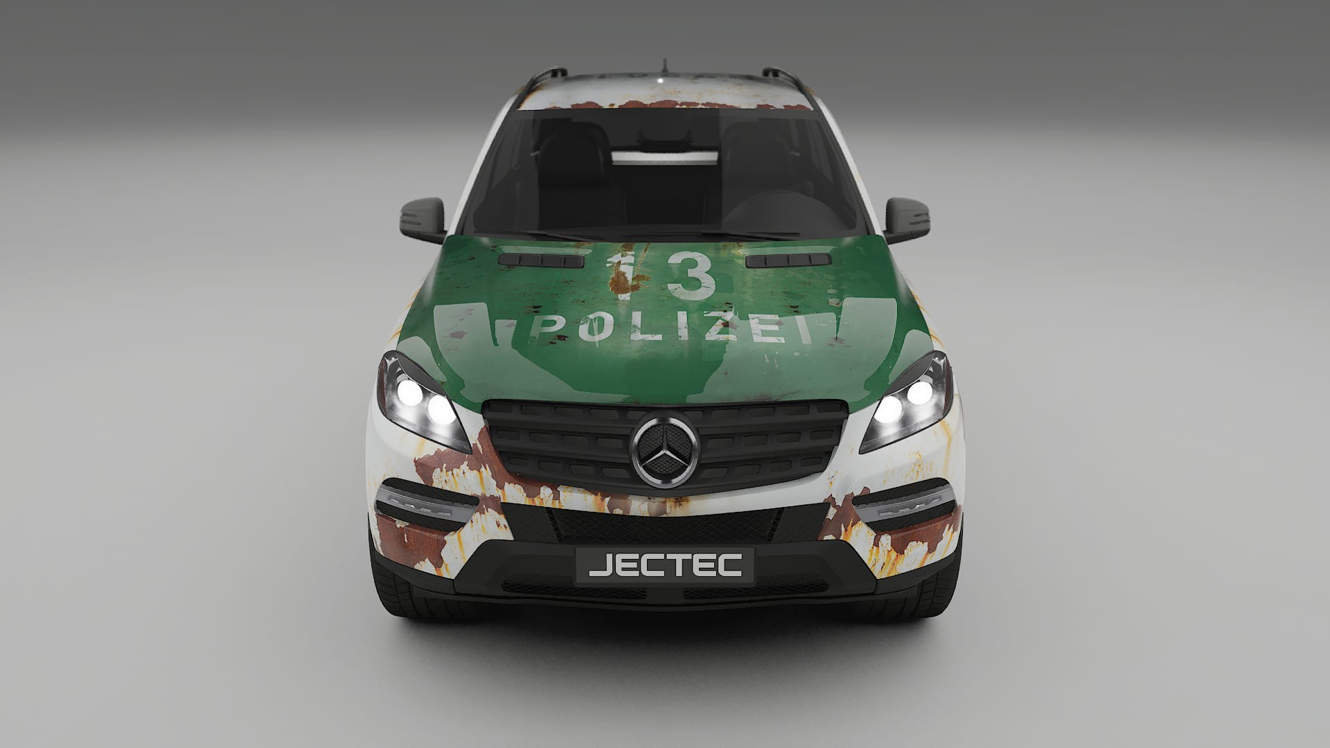 Mercedes M-class W166 COBRA 11 – Ontworpen Wrap PPF Kit van Printbaar Polyurethaanfolie