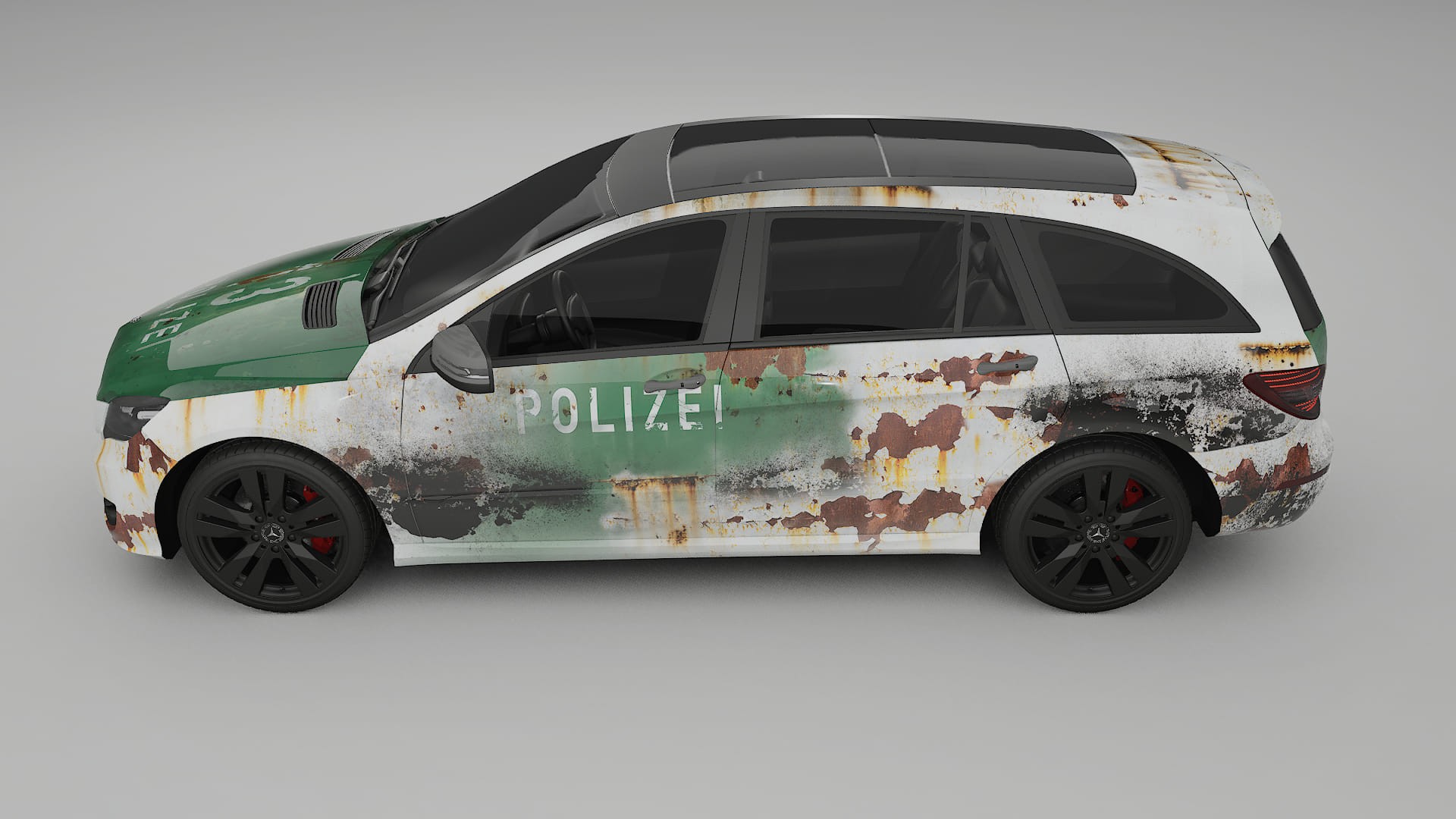 Mercedes R-class W251 facelift LCI COBRA 11 – Ontworpen Wrap PPF Kit van Printbaar Polyurethaanfolie