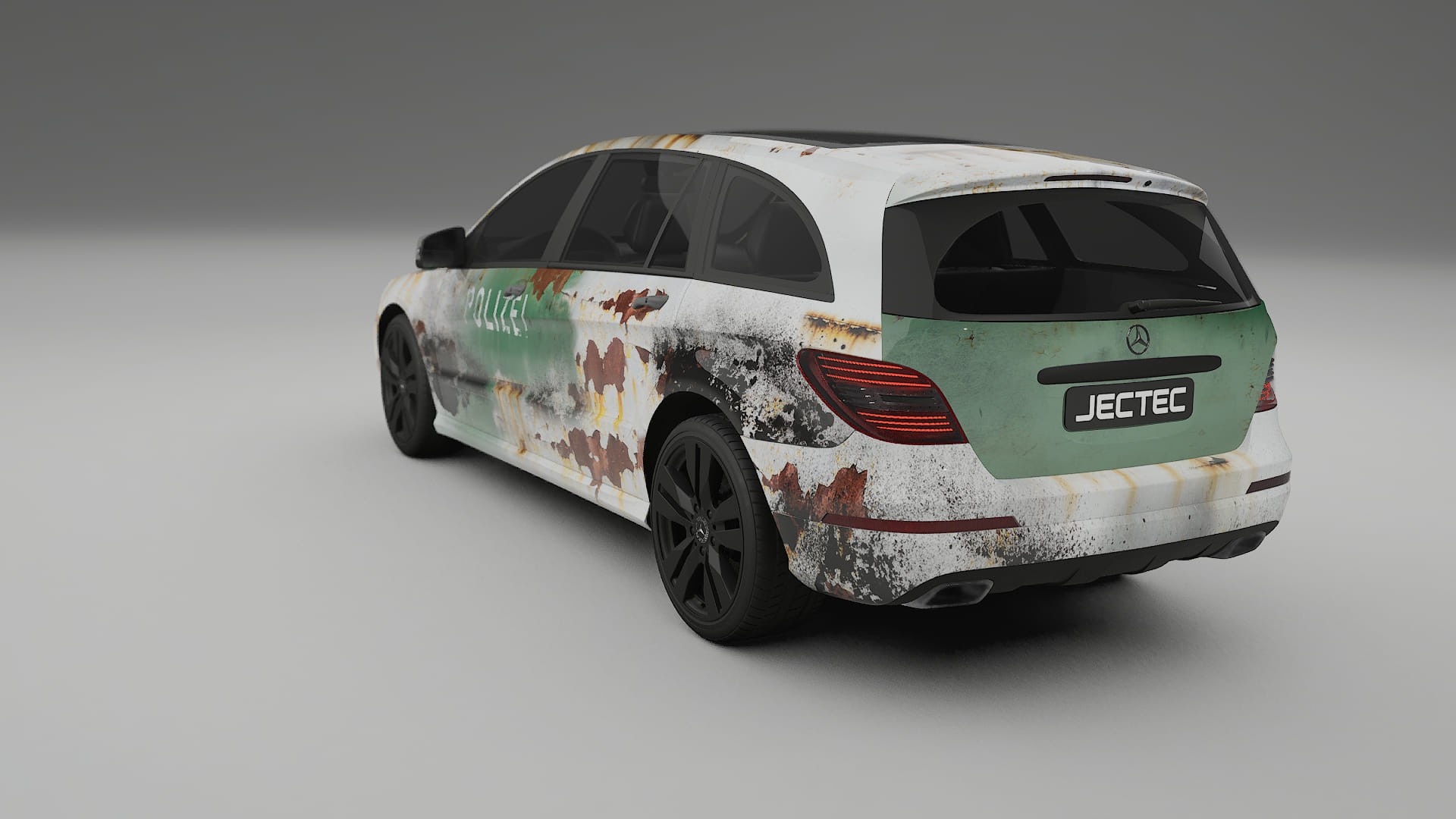 Mercedes R-class W251 facelift LCI COBRA 11 – Ontworpen Wrap PPF Kit van Printbaar Polyurethaanfolie