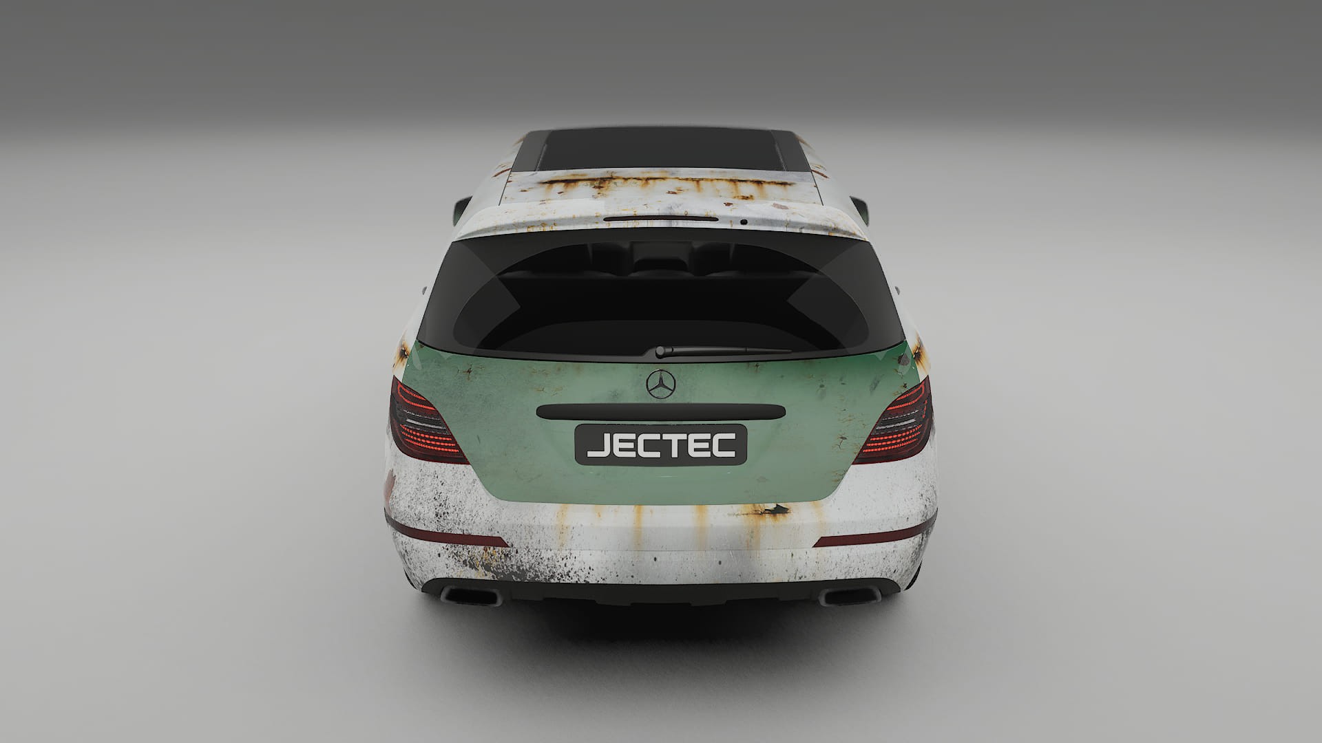 Mercedes R-class W251 facelift LCI COBRA 11 – Ontworpen Wrap PPF Kit van Printbaar Polyurethaanfolie