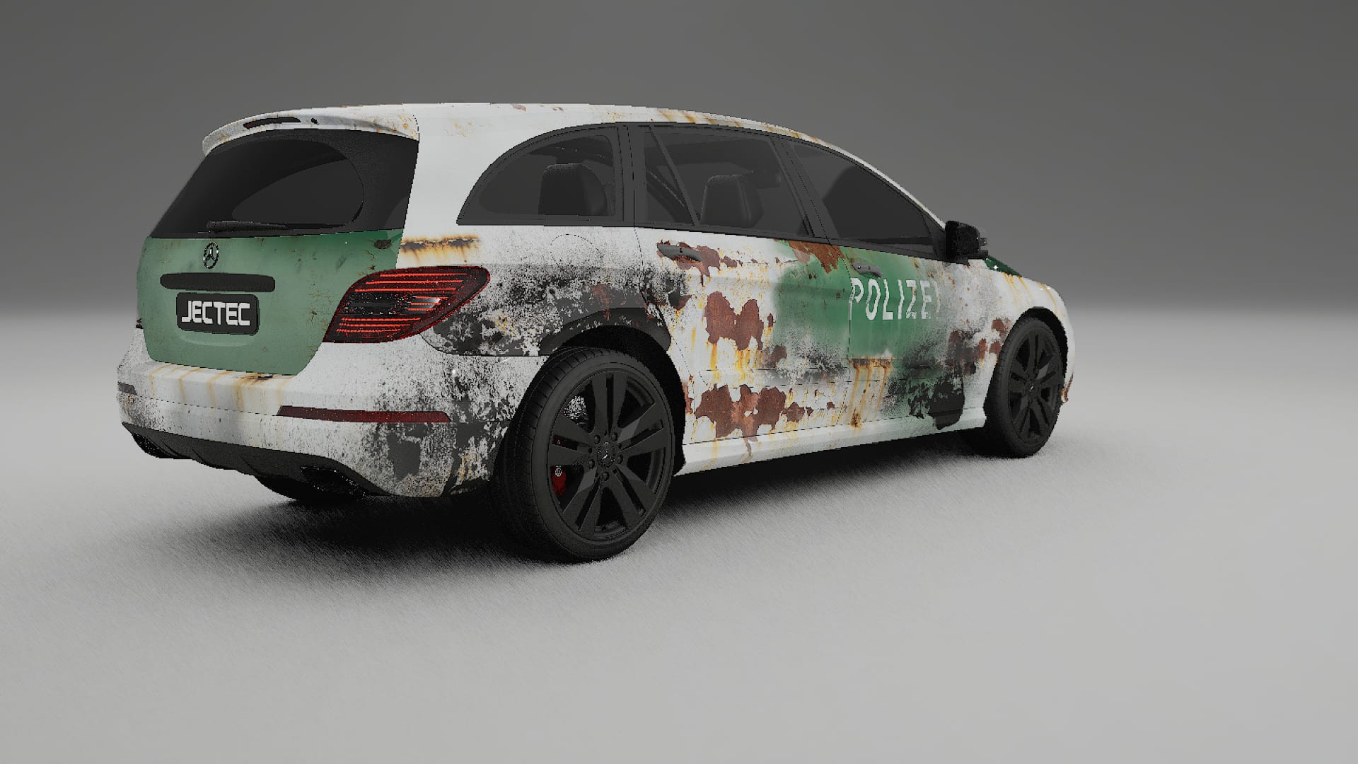 Mercedes R-class W251 facelift LCI COBRA 11 – Ontworpen Wrap PPF Kit van Printbaar Polyurethaanfolie