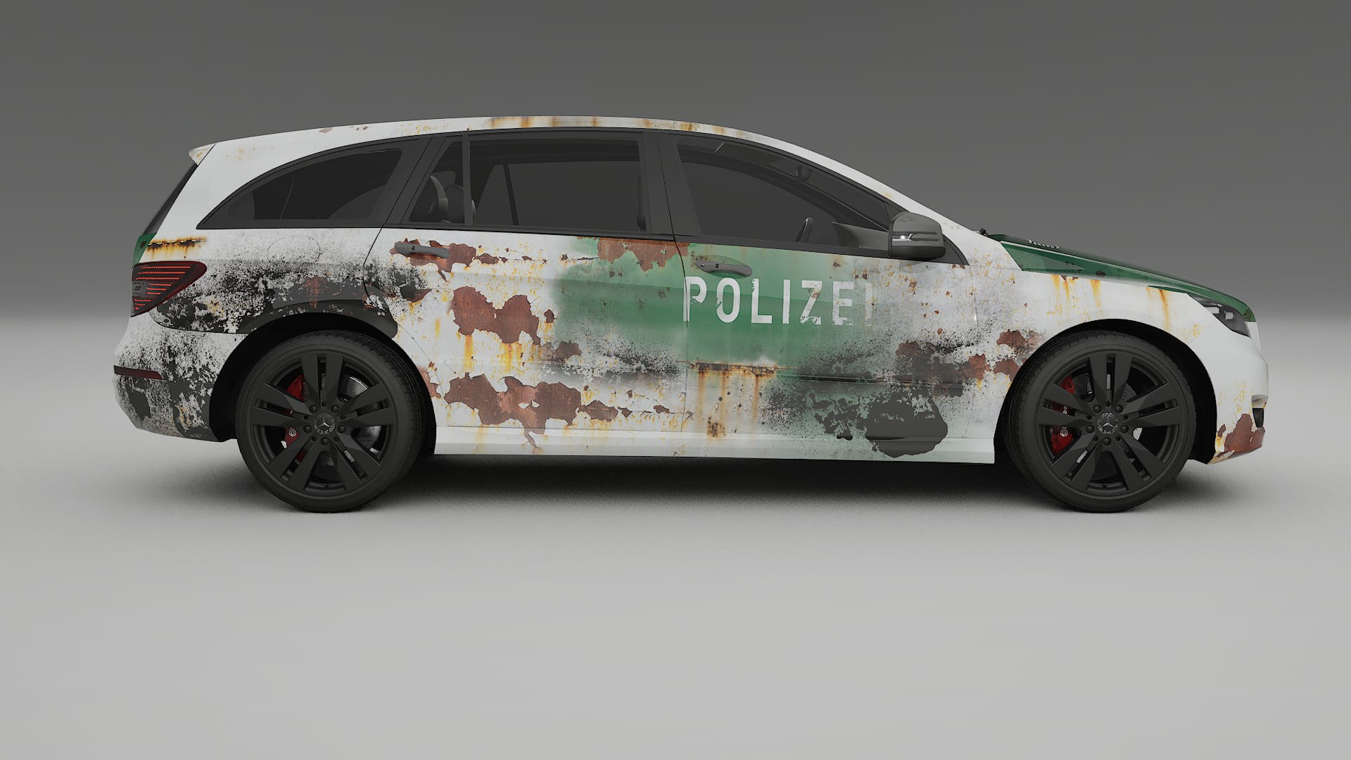 Mercedes R-class W251 facelift LCI COBRA 11 – Ontworpen Wrap PPF Kit van Printbaar Polyurethaanfolie