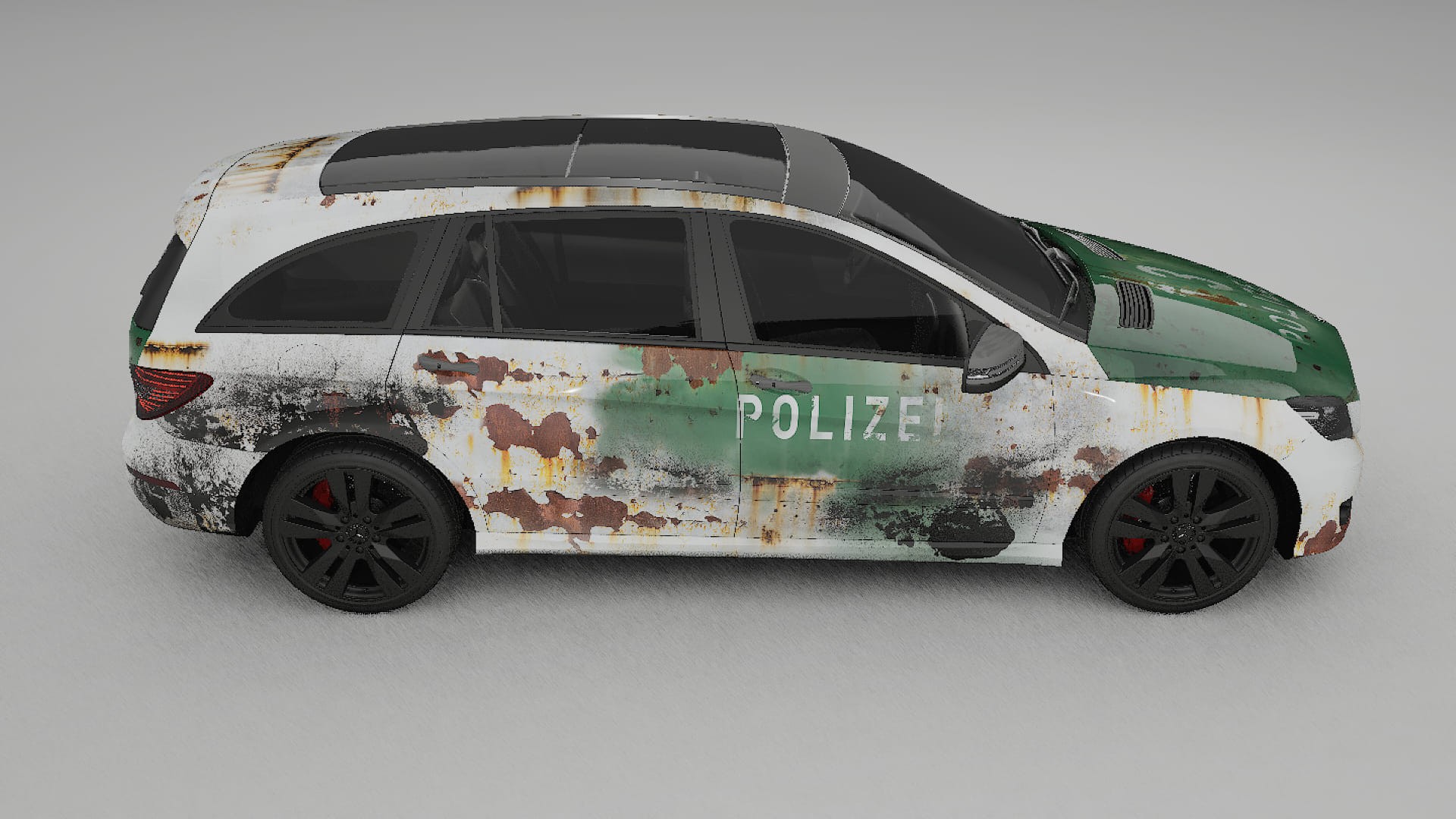 Mercedes R-class W251 facelift LCI COBRA 11 – Ontworpen Wrap PPF Kit van Printbaar Polyurethaanfolie