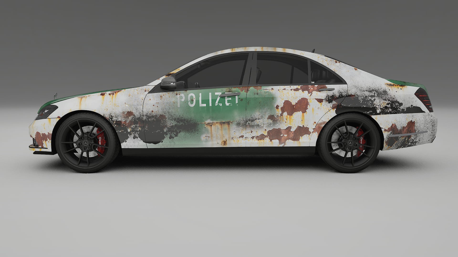 Mercedes S-class W221 facelift LCI COBRA 11 – Ontworpen Wrap PPF Kit van Printbaar Polyurethaanfolie