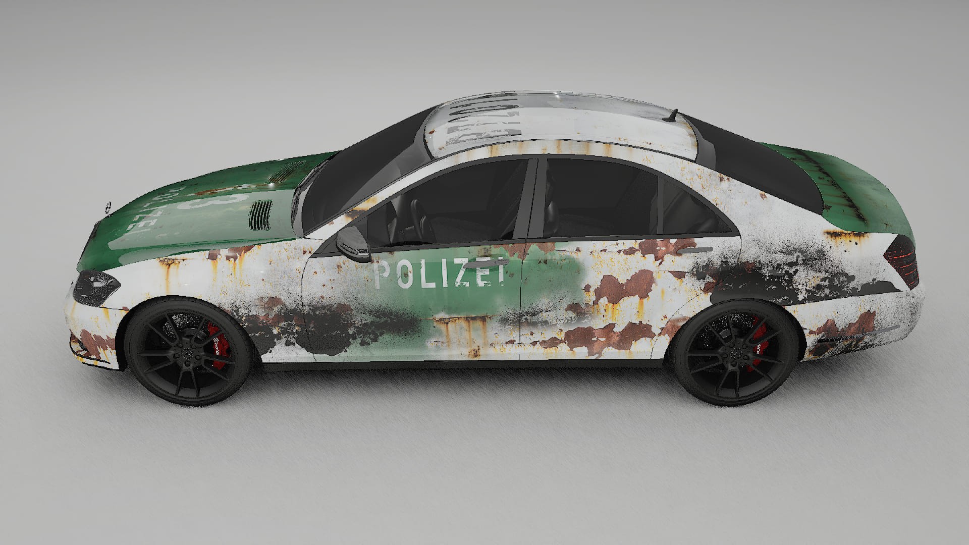 Mercedes S-class W221 facelift LCI COBRA 11 – Ontworpen Wrap PPF Kit van Printbaar Polyurethaanfolie