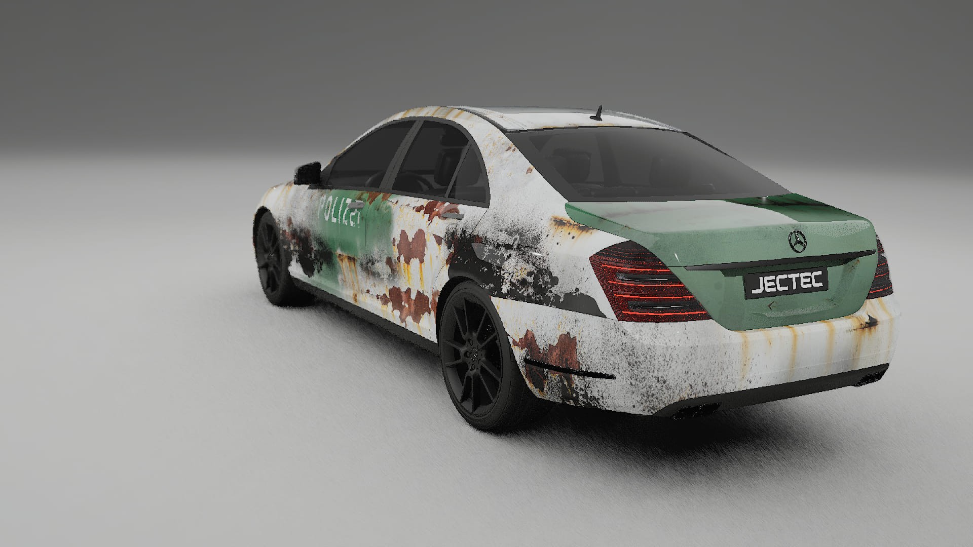 Mercedes S-class W221 facelift LCI COBRA 11 – Ontworpen Wrap PPF Kit van Printbaar Polyurethaanfolie