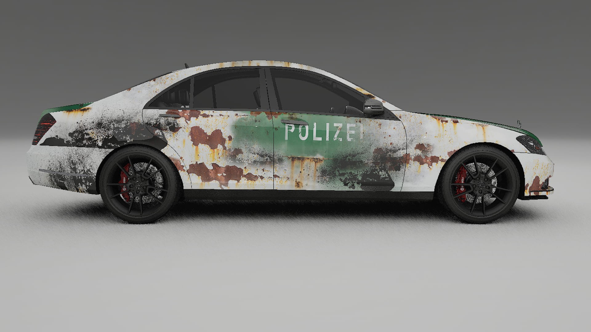 Mercedes S-class W221 facelift LCI COBRA 11 – Ontworpen Wrap PPF Kit van Printbaar Polyurethaanfolie