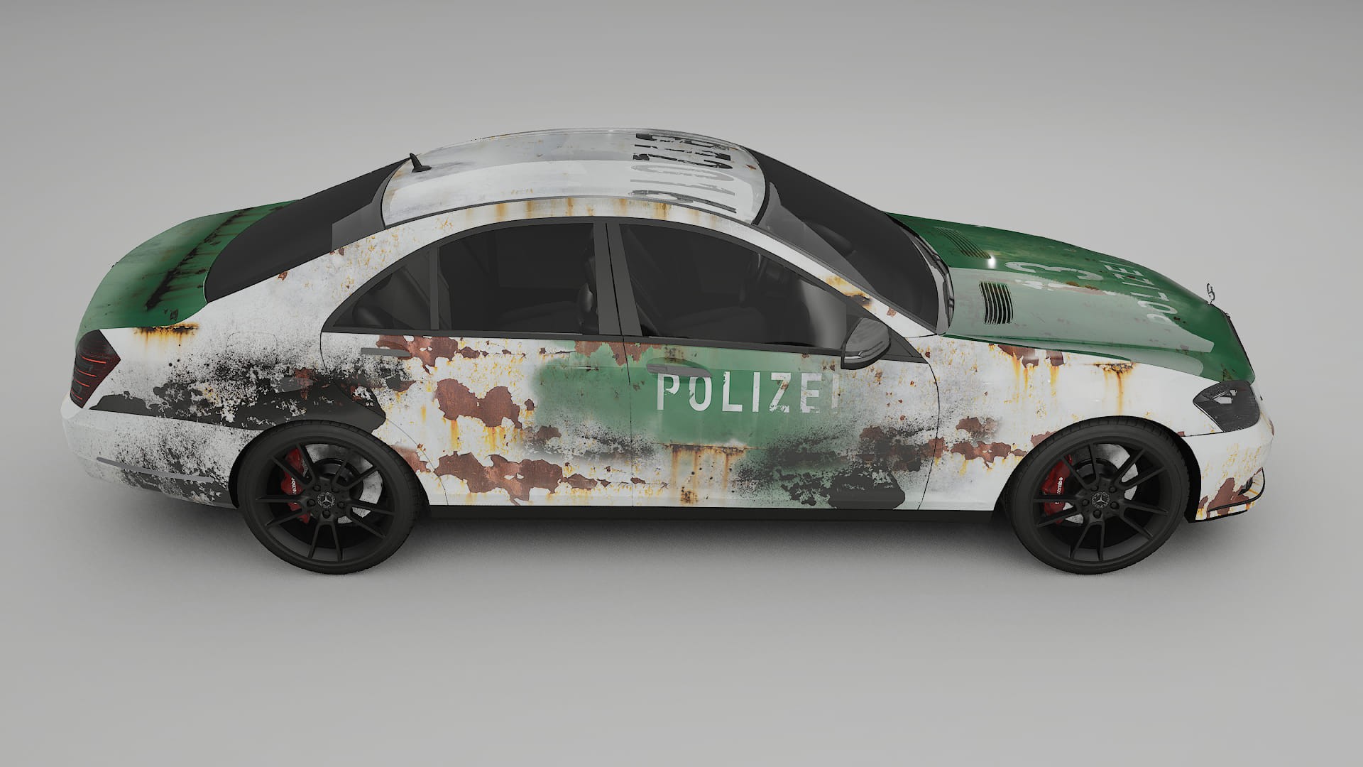 Mercedes S-class W221 facelift LCI COBRA 11 – Ontworpen Wrap PPF Kit van Printbaar Polyurethaanfolie