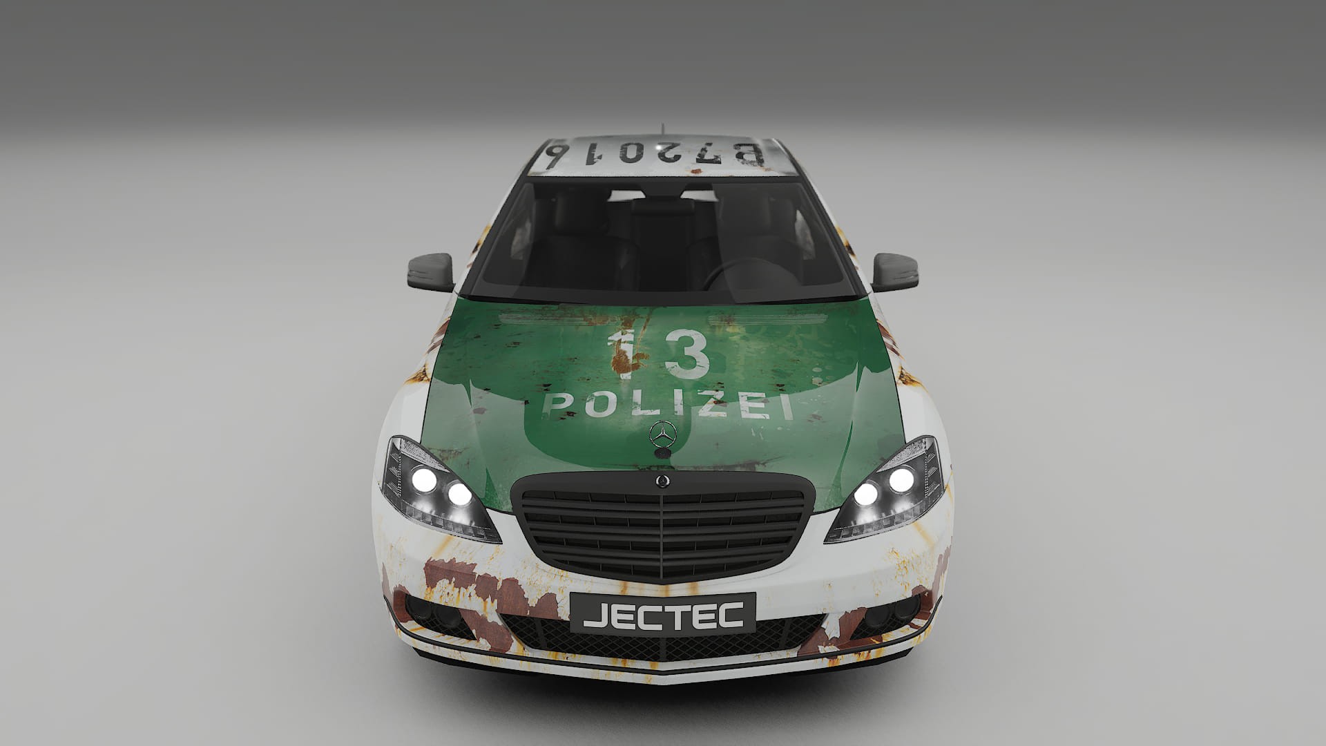 Mercedes S-class W221 facelift LCI COBRA 11 – Ontworpen Wrap PPF Kit van Printbaar Polyurethaanfolie