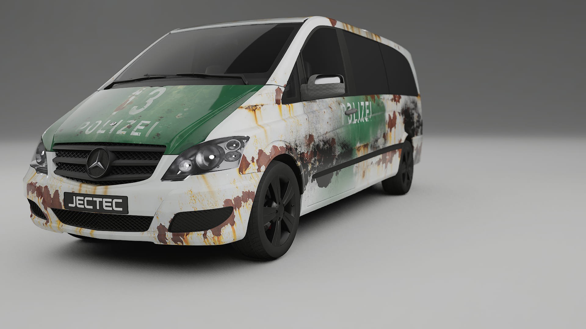 Mercedes Viano Extralong W439 Facelift LCI COBRA 11 – Ontworpen Wrap PPF Kit van Printbaar Polyurethaanfolie