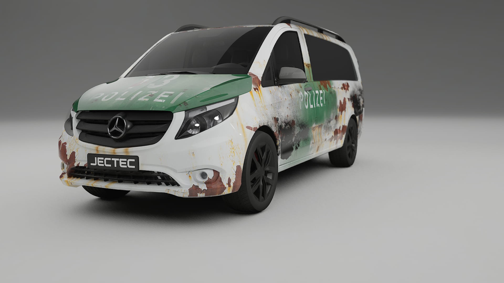 Mercedes Vito Short W447 prefacelift pre-LCI COBRA 11 – Ontworpen Wrap PPF Kit van Printbaar Polyurethaanfolie