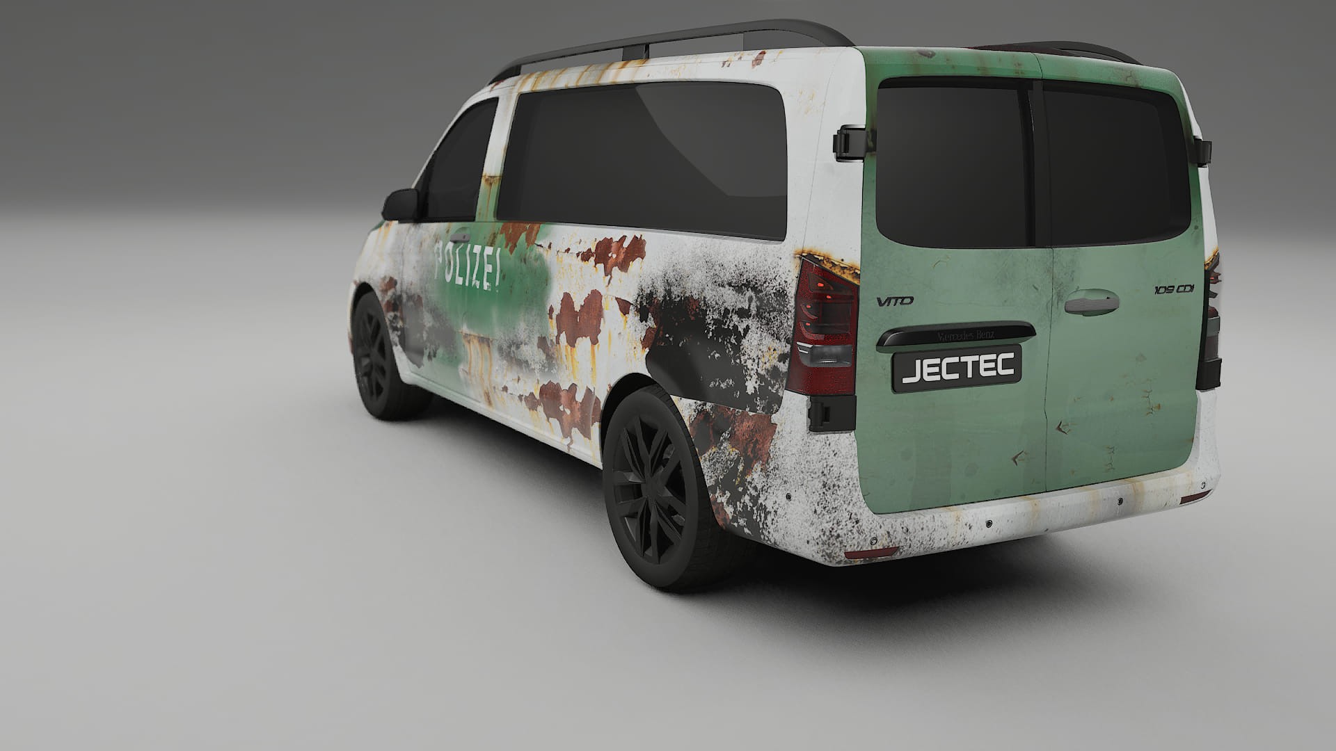 Mercedes Vito Short W447 prefacelift pre-LCI COBRA 11 – Ontworpen Wrap PPF Kit van Printbaar Polyurethaanfolie