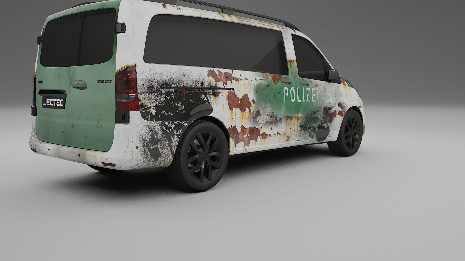 Mercedes Vito Short W447 prefacelift pre-LCI COBRA 11 – Ontworpen Wrap PPF Kit van Printbaar Polyurethaanfolie