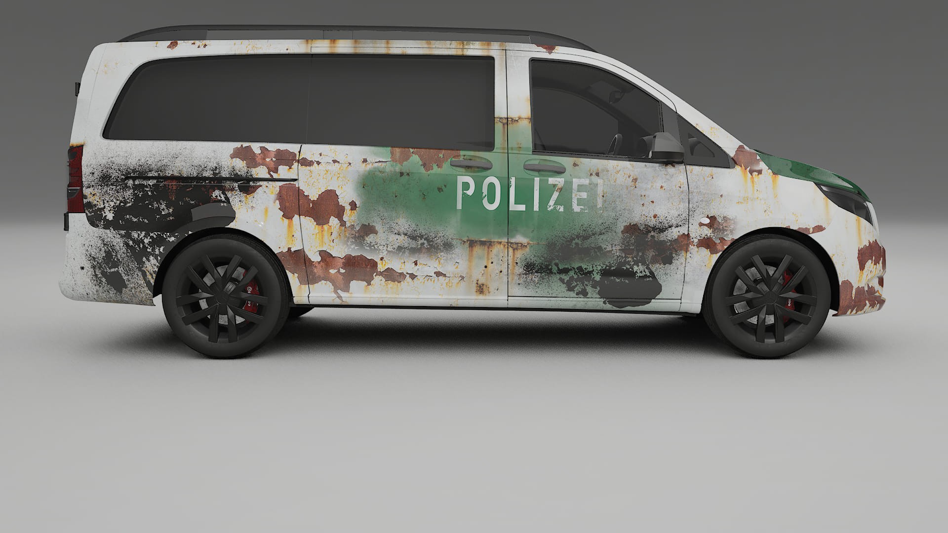 Mercedes Vito Short W447 prefacelift pre-LCI COBRA 11 – Ontworpen Wrap PPF Kit van Printbaar Polyurethaanfolie