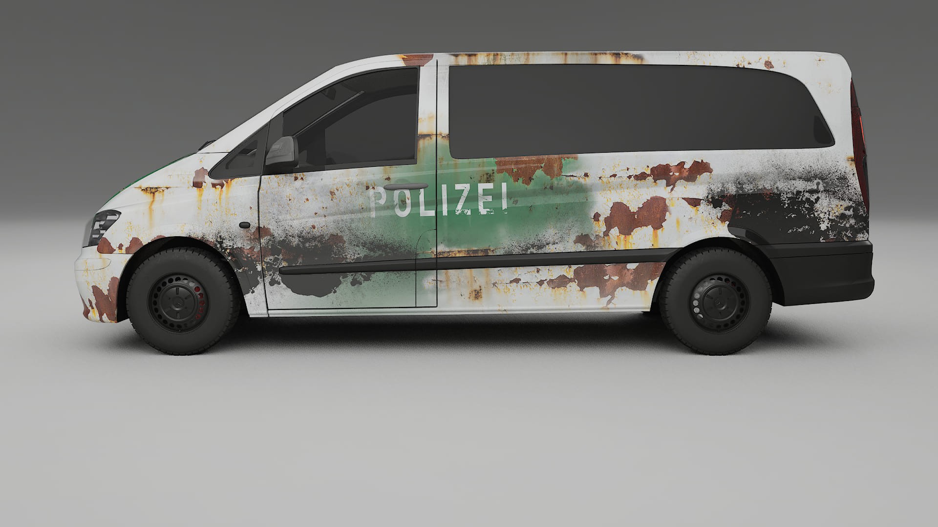 Mercedes Vito Short W639 facelift LCI COBRA 11 – Ontworpen Wrap PPF Kit van Printbaar Polyurethaanfolie