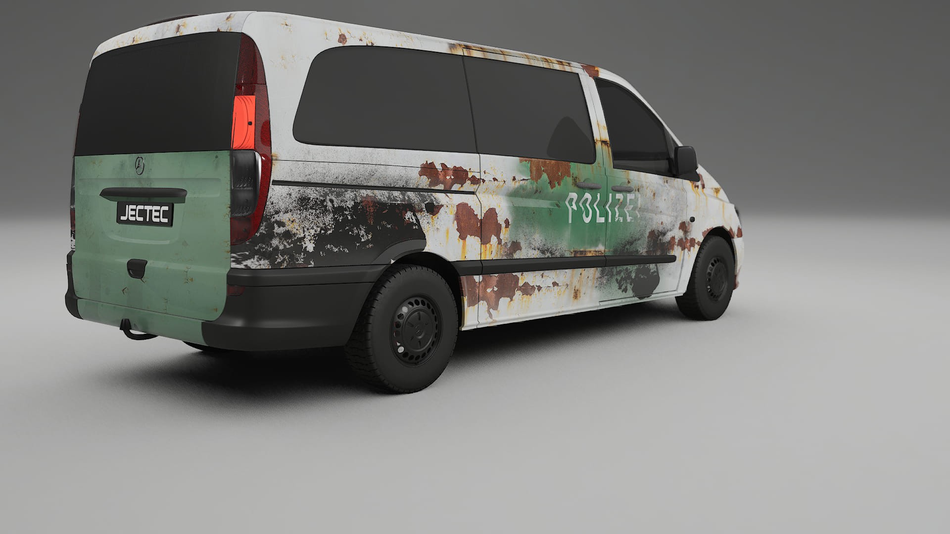 Mercedes Vito Short W639 facelift LCI COBRA 11 – Ontworpen Wrap PPF Kit van Printbaar Polyurethaanfolie
