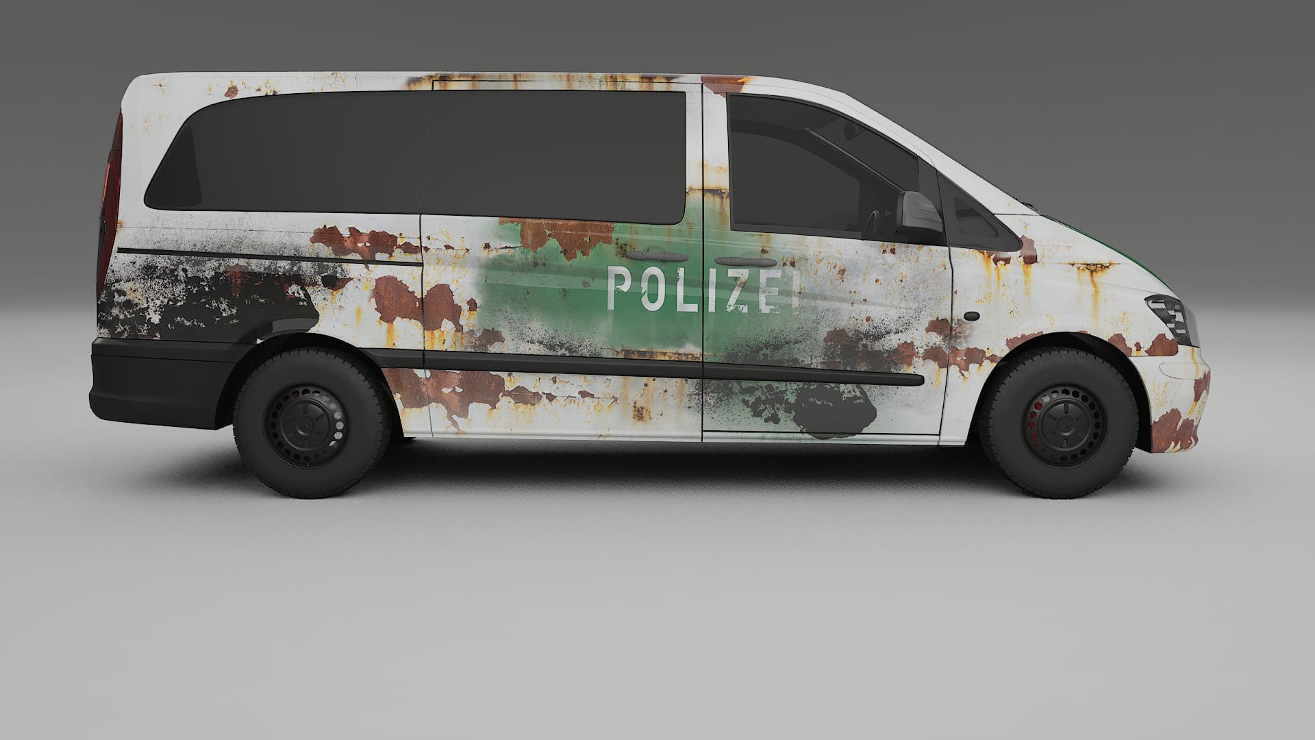 Mercedes Vito Short W639 facelift LCI COBRA 11 – Ontworpen Wrap PPF Kit van Printbaar Polyurethaanfolie