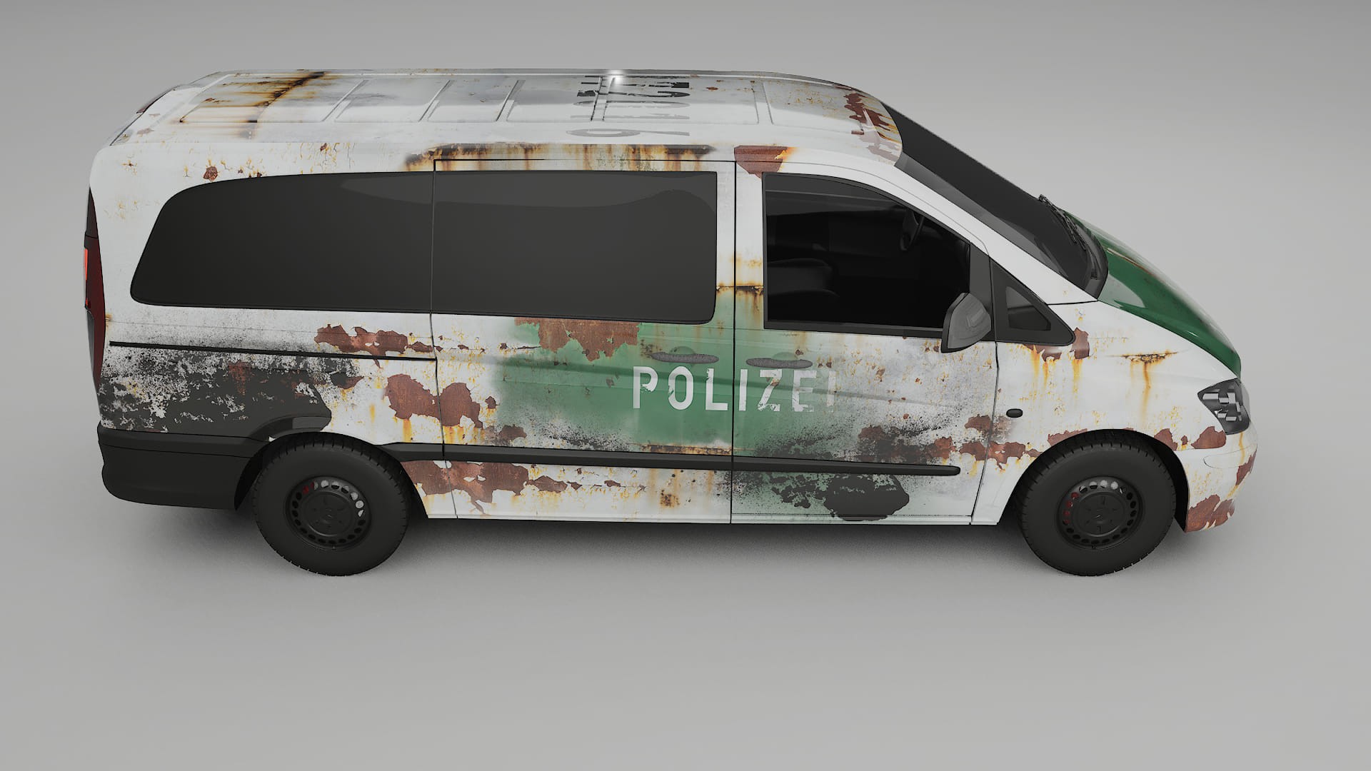 Mercedes Vito Short W639 facelift LCI COBRA 11 – Ontworpen Wrap PPF Kit van Printbaar Polyurethaanfolie