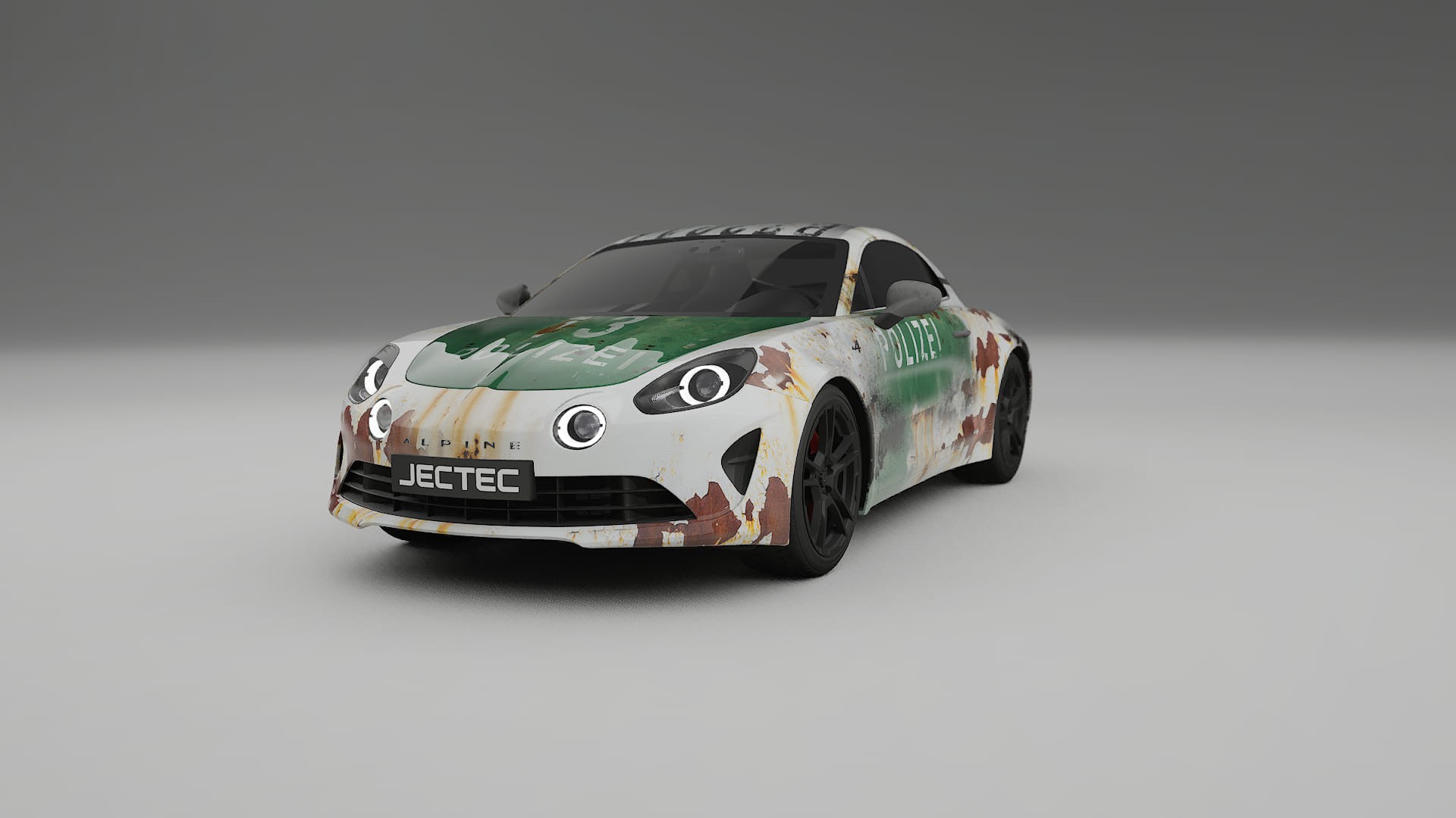 Renault Alpine A110 COBRA 11 – Ontworpen Wrap PPF Kit van Printbaar Polyurethaanfolie