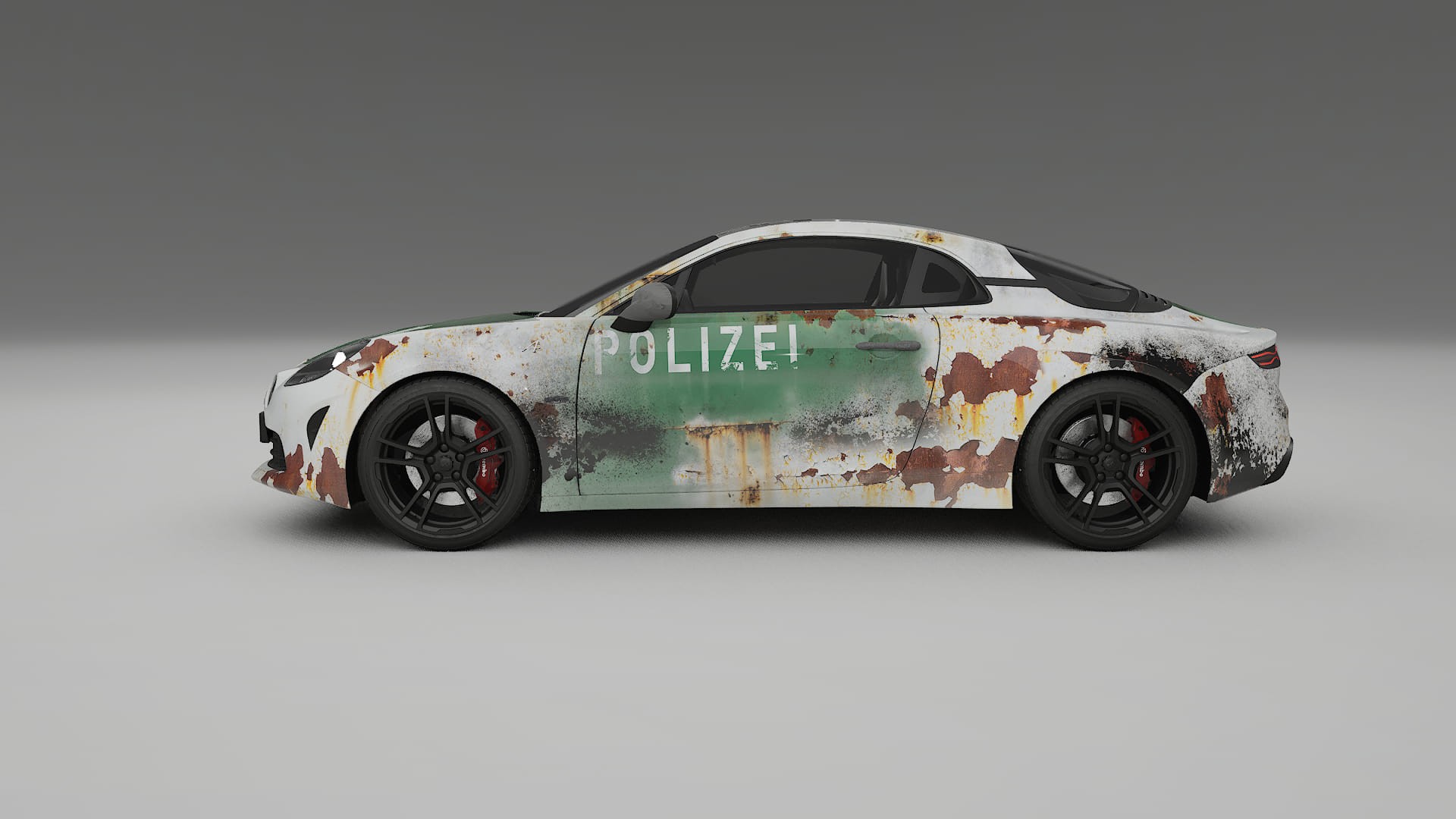Renault Alpine A110 COBRA 11 – Ontworpen Wrap PPF Kit van Printbaar Polyurethaanfolie