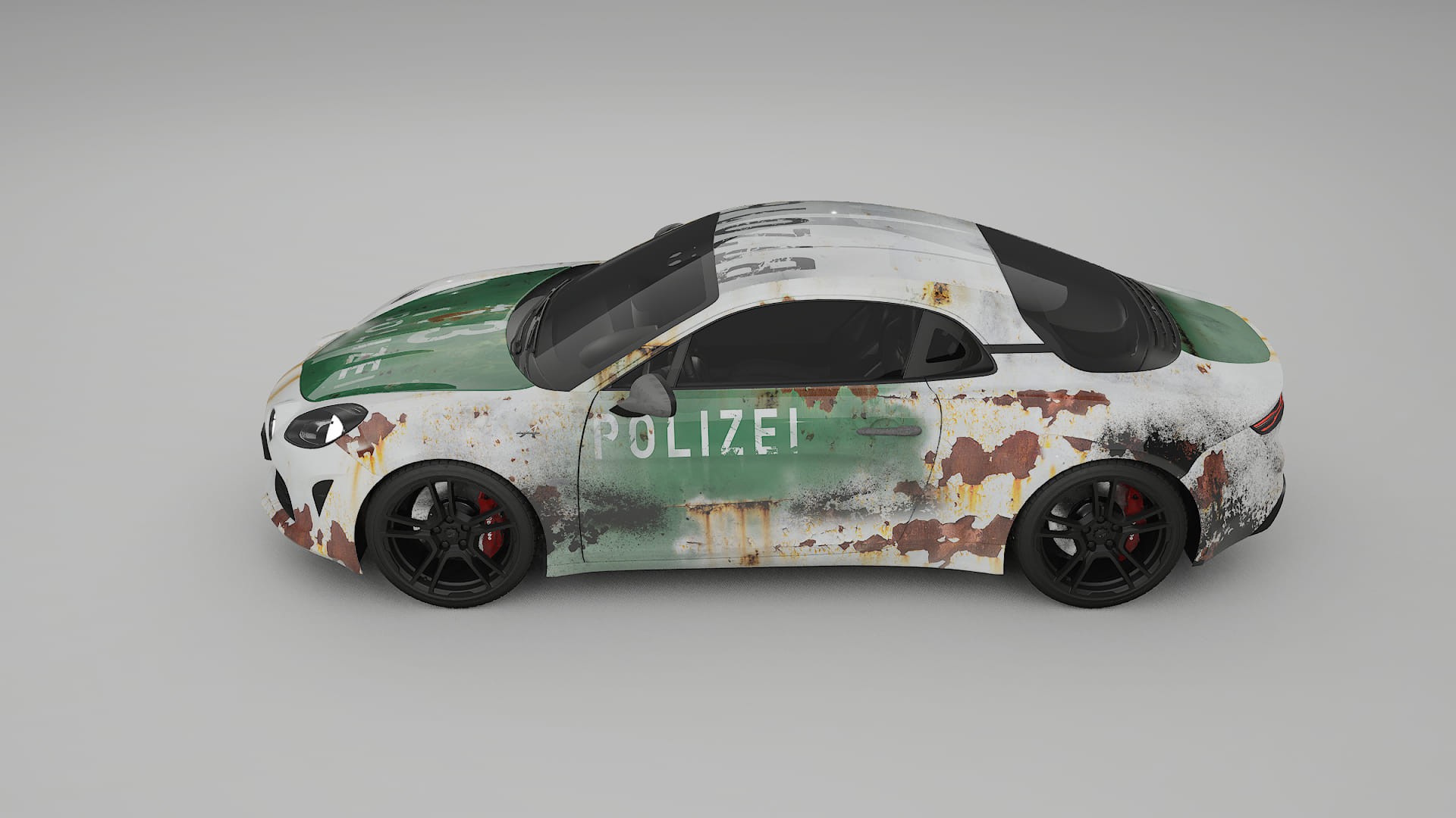 Renault Alpine A110 COBRA 11 – Ontworpen Wrap PPF Kit van Printbaar Polyurethaanfolie