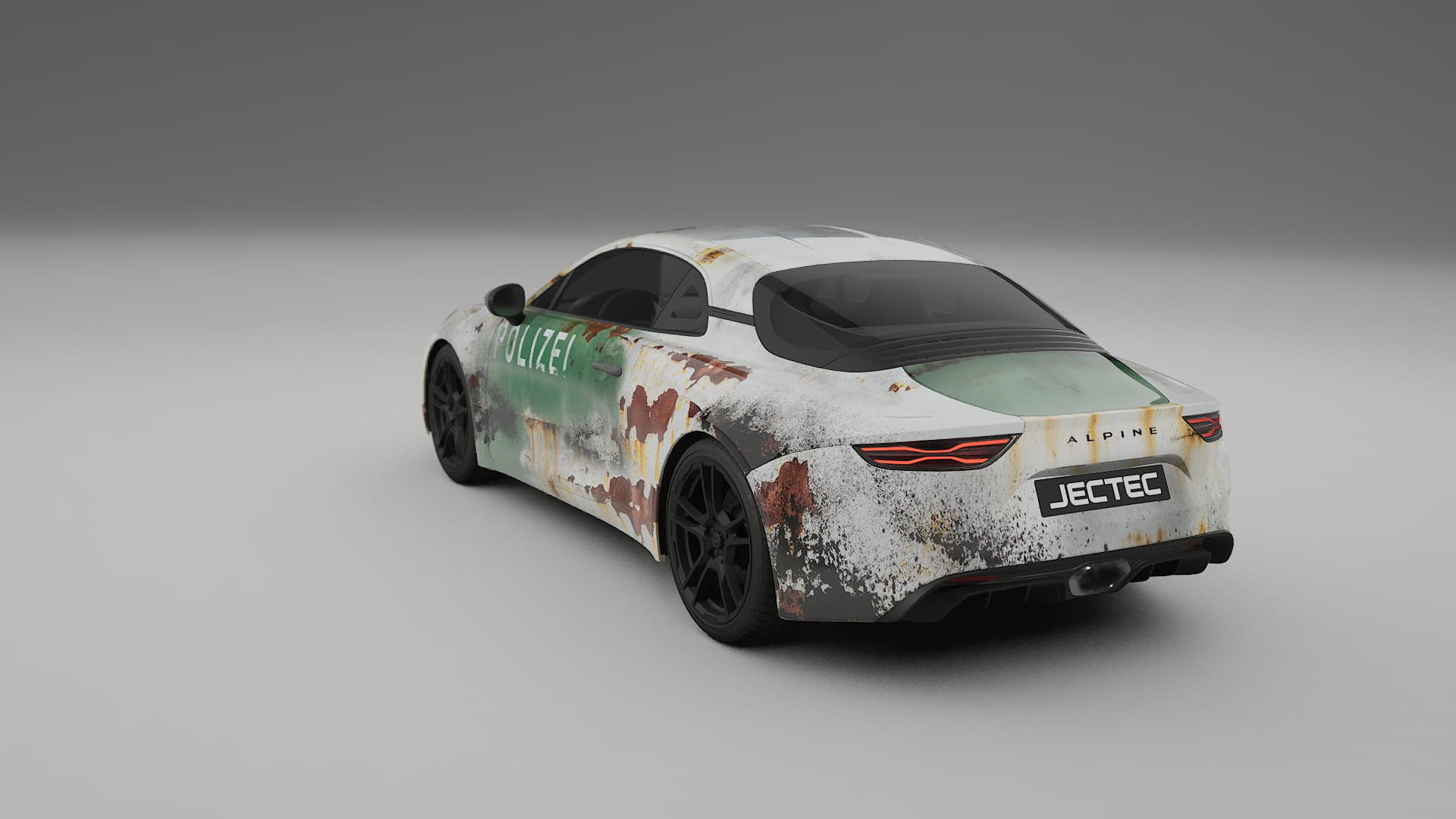 Renault Alpine A110 COBRA 11 – Ontworpen Wrap PPF Kit van Printbaar Polyurethaanfolie