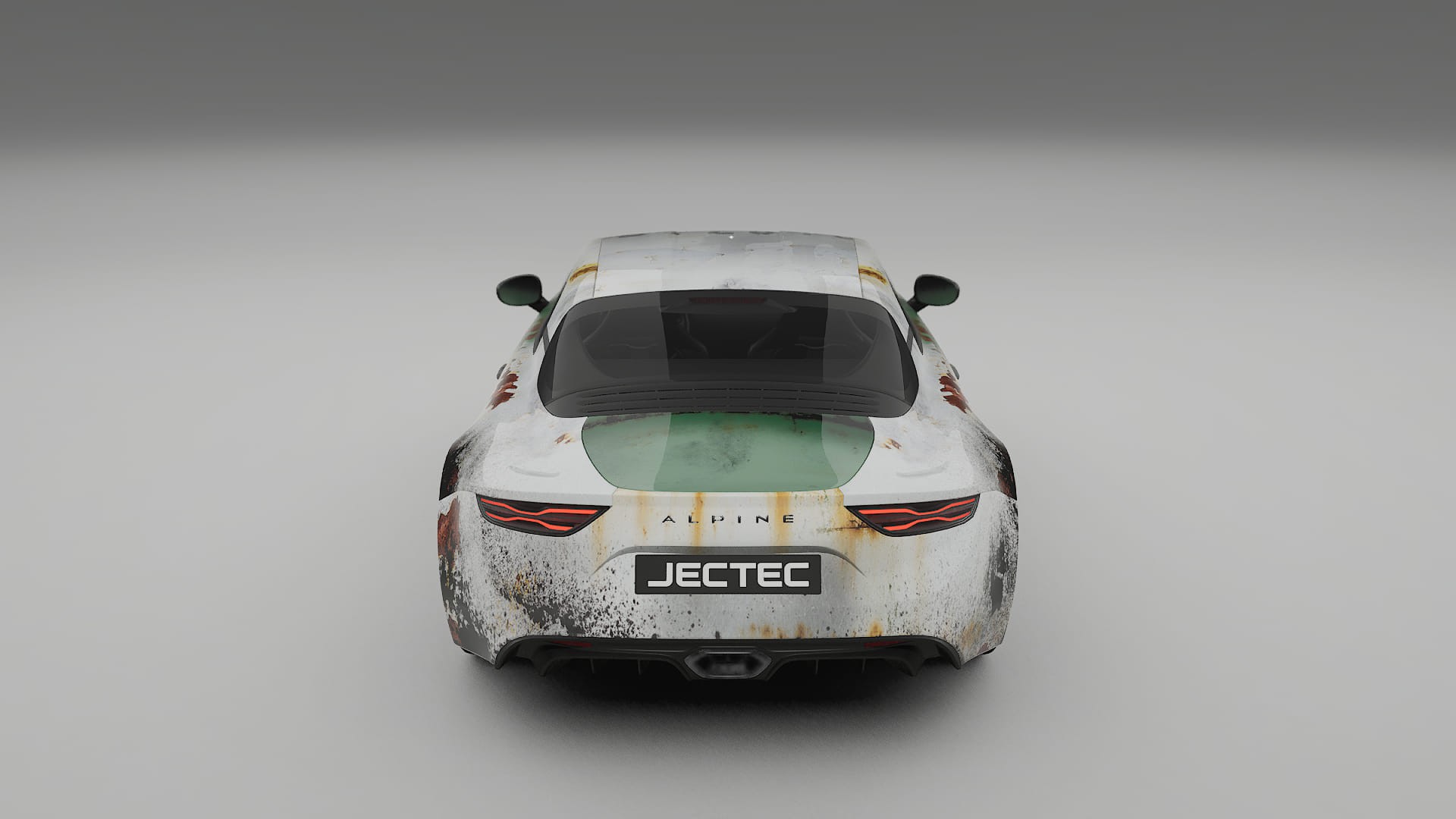 Renault Alpine A110 COBRA 11 – Ontworpen Wrap PPF Kit van Printbaar Polyurethaanfolie