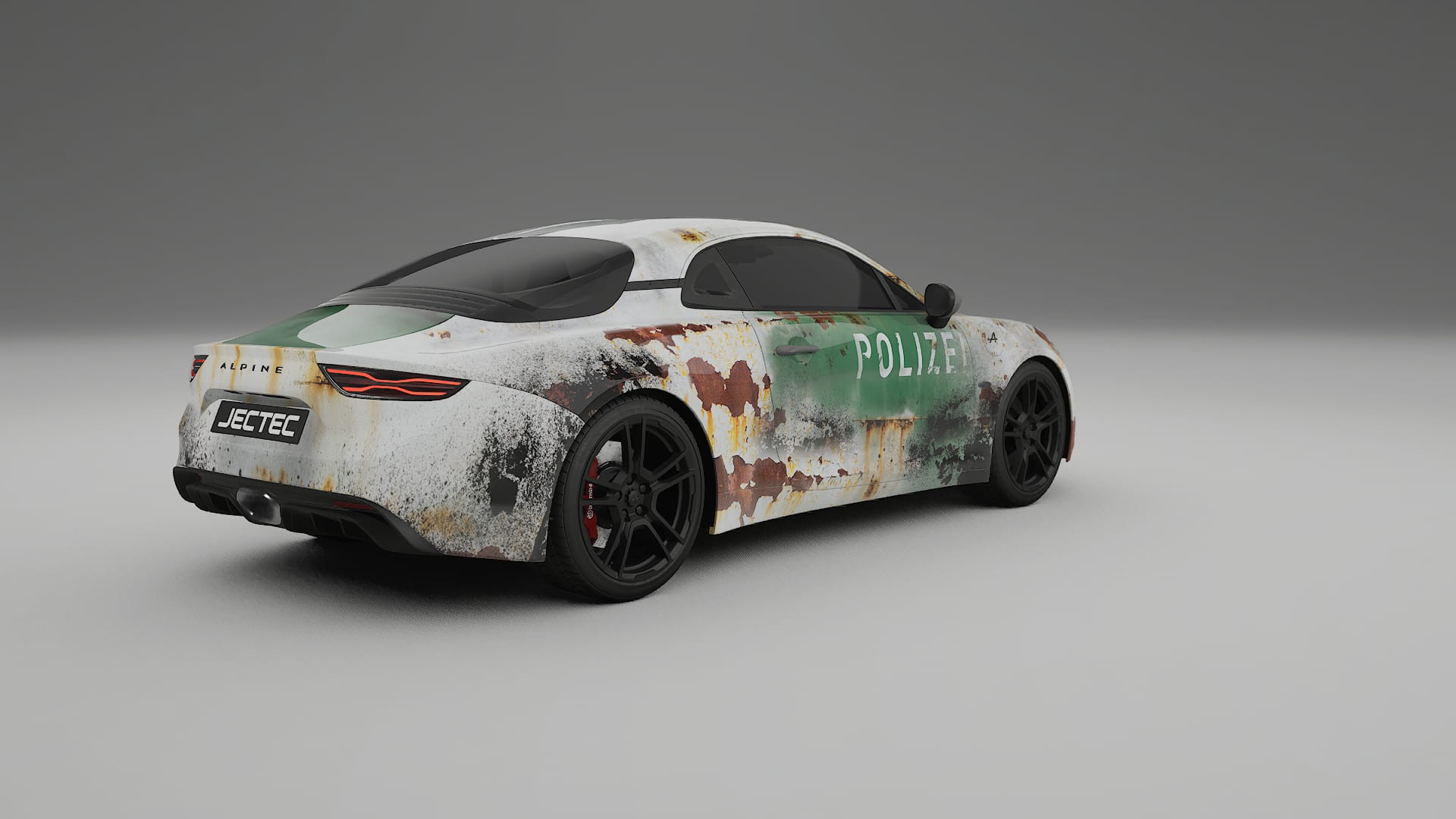 Renault Alpine A110 COBRA 11 – Ontworpen Wrap PPF Kit van Printbaar Polyurethaanfolie