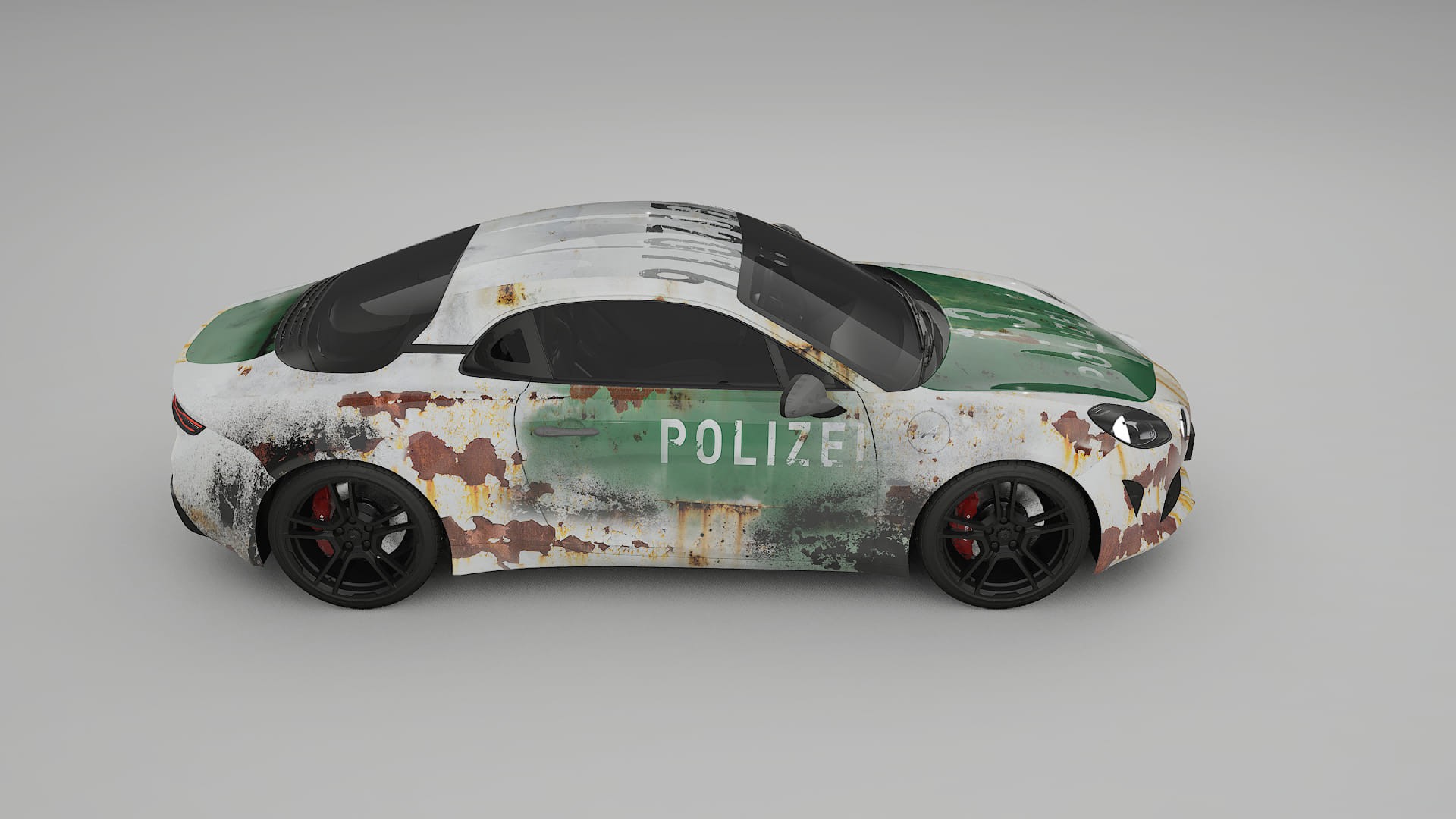 Renault Alpine A110 COBRA 11 – Ontworpen Wrap PPF Kit van Printbaar Polyurethaanfolie