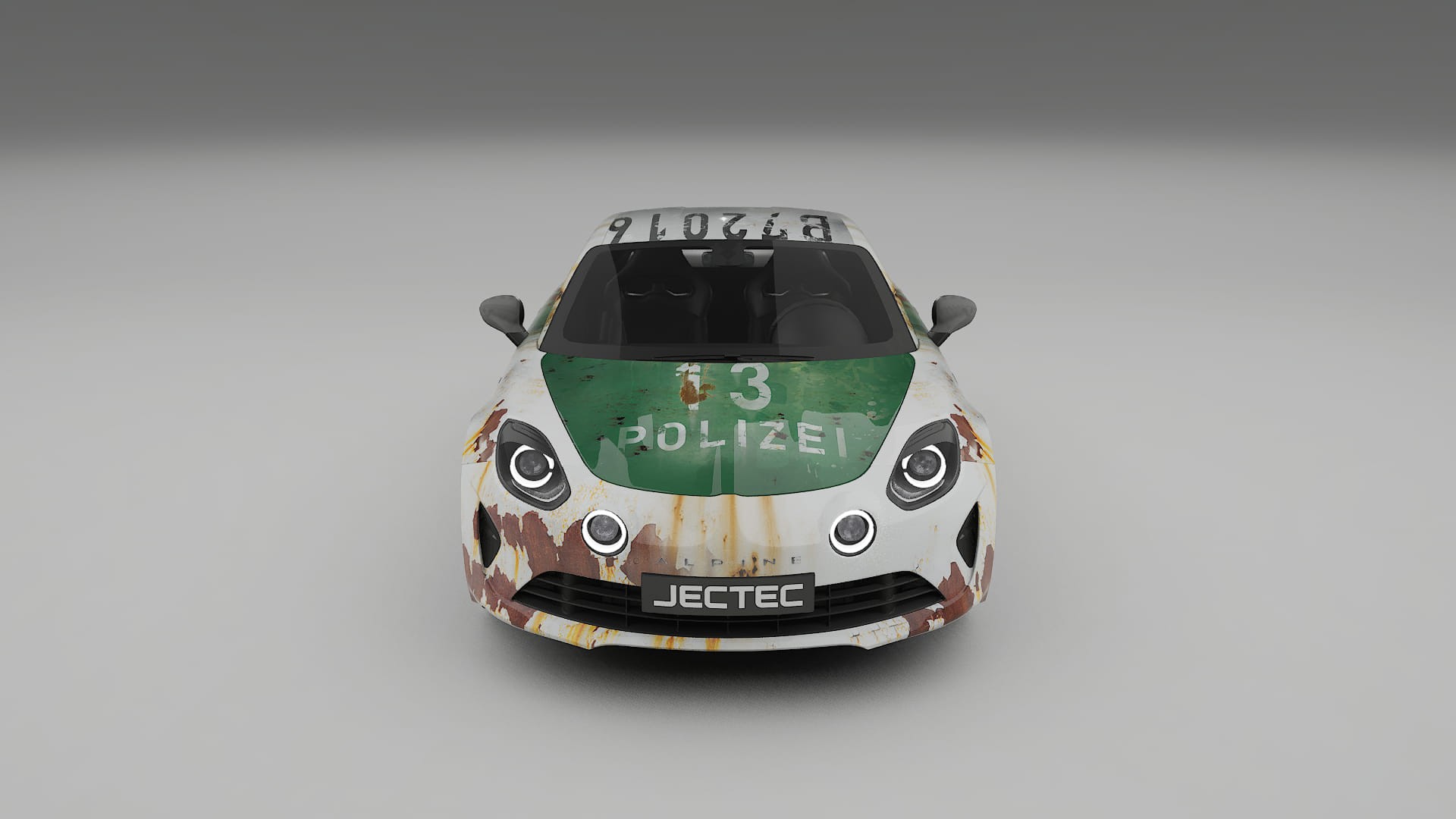 Renault Alpine A110 COBRA 11 – Ontworpen Wrap PPF Kit van Printbaar Polyurethaanfolie
