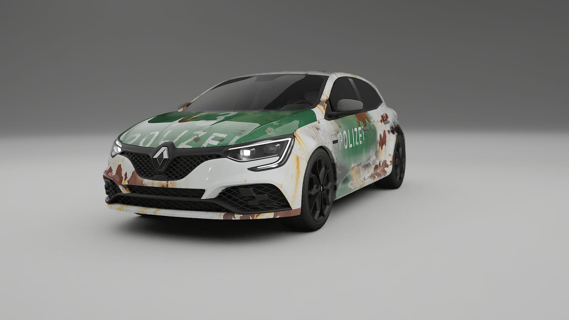 Renault Megane RS IV COBRA 11 – Ontworpen Wrap PPF Kit van Printbaar Polyurethaanfolie