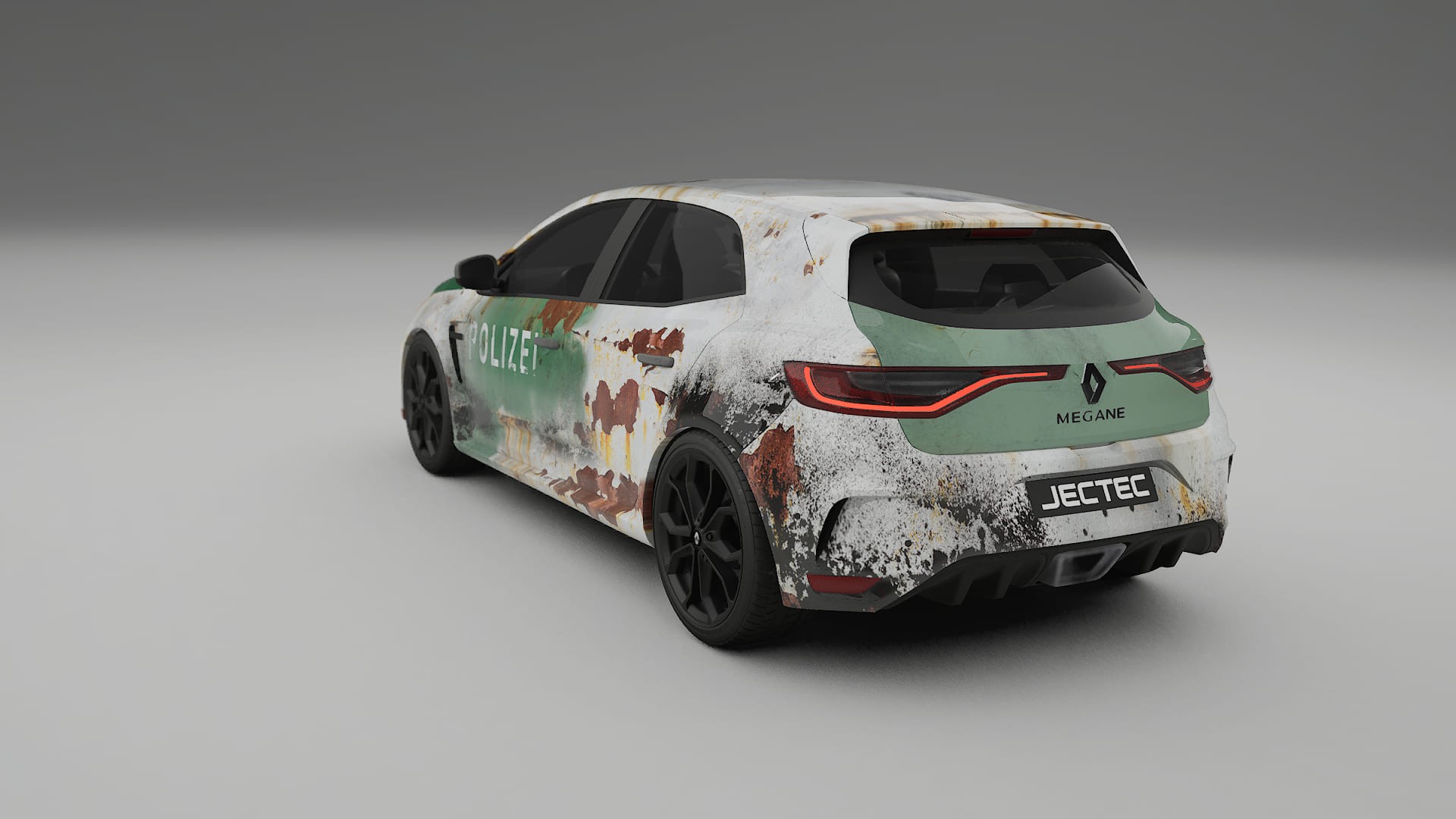 Renault Megane RS IV COBRA 11 – Ontworpen Wrap PPF Kit van Printbaar Polyurethaanfolie