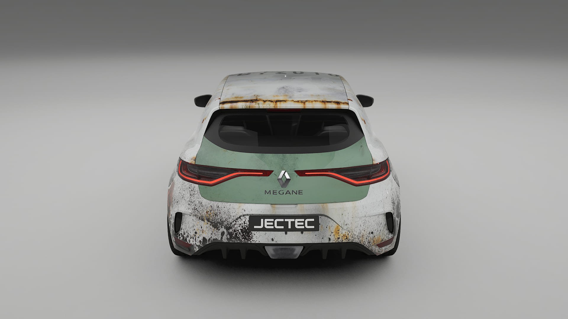 Renault Megane RS IV COBRA 11 – Ontworpen Wrap PPF Kit van Printbaar Polyurethaanfolie