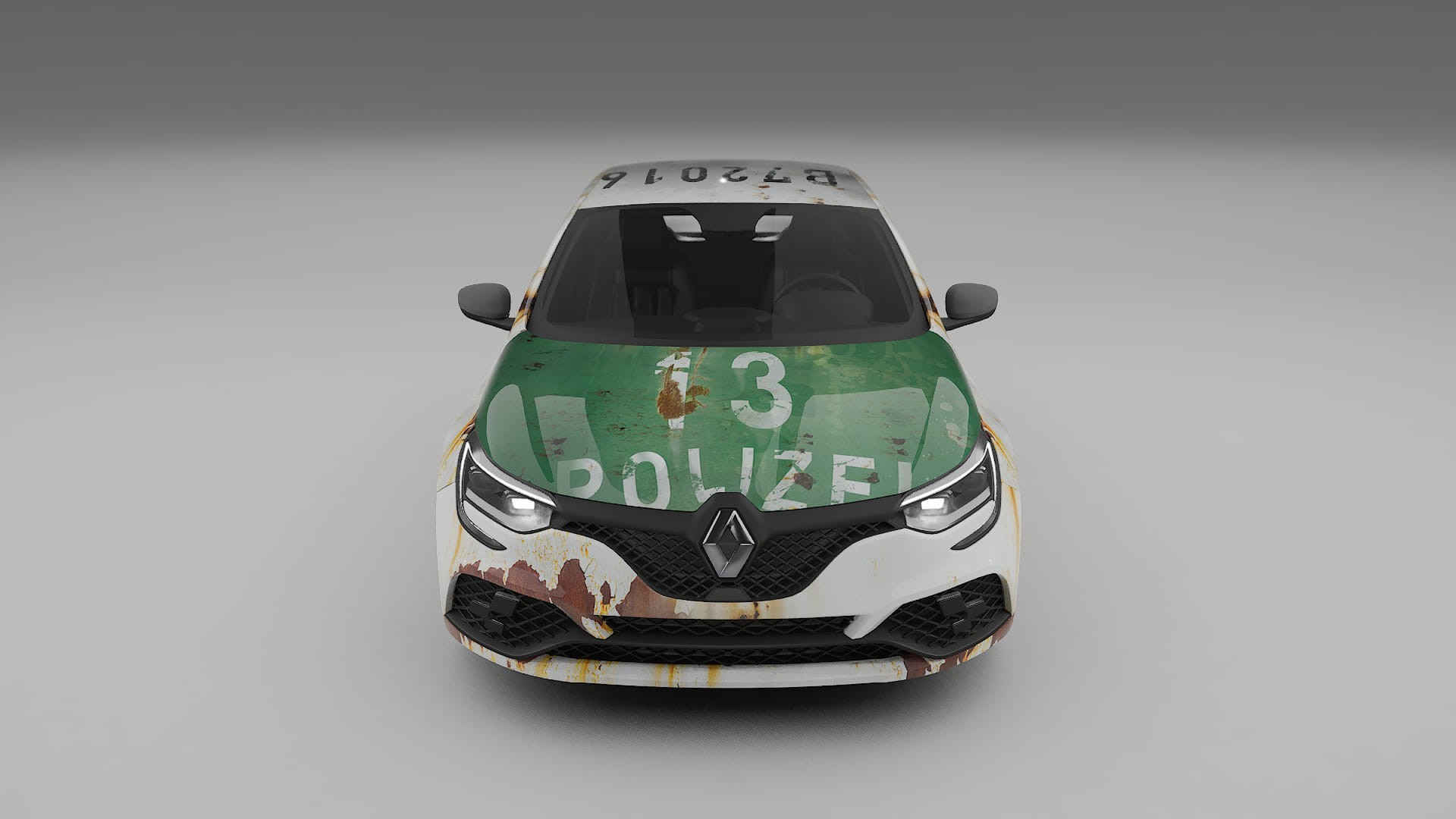 Renault Megane RS IV COBRA 11 – Ontworpen Wrap PPF Kit van Printbaar Polyurethaanfolie