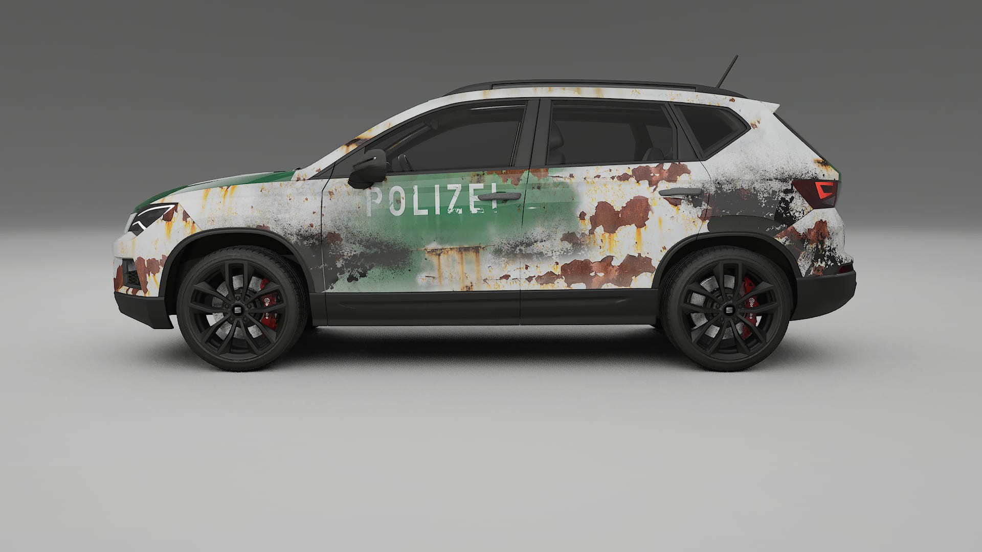 Seat Ateca KH7 COBRA 11 – Ontworpen Wrap PPF Kit van Printbaar Polyurethaanfolie