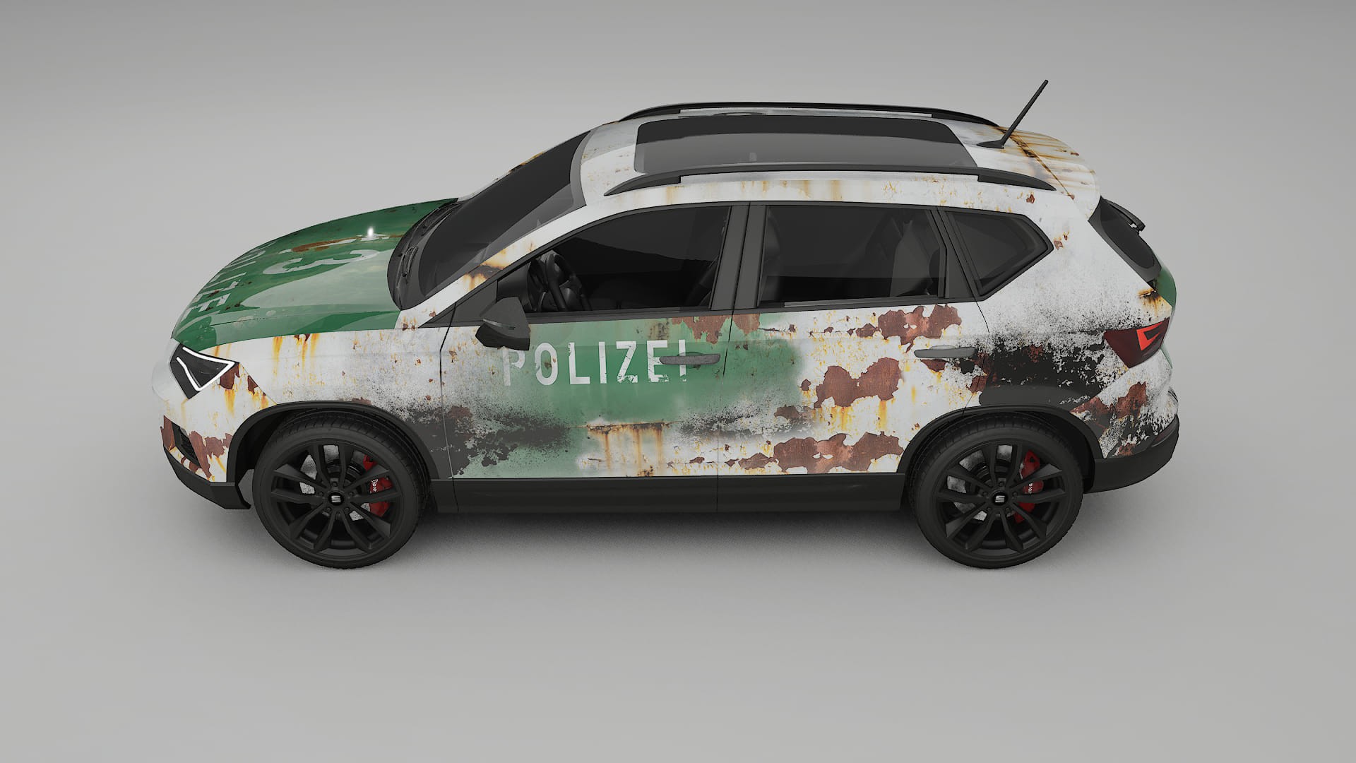 Seat Ateca KH7 COBRA 11 – Ontworpen Wrap PPF Kit van Printbaar Polyurethaanfolie