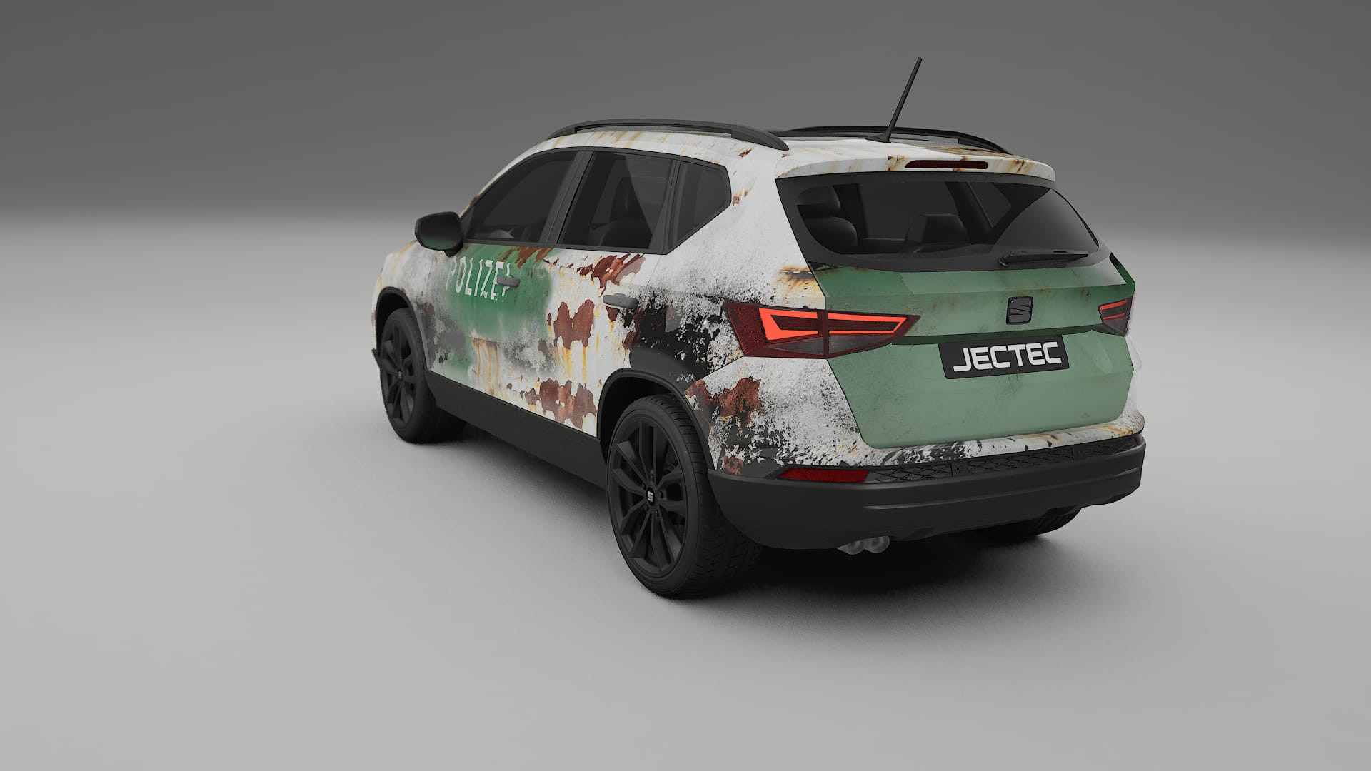 Seat Ateca KH7 COBRA 11 – Ontworpen Wrap PPF Kit van Printbaar Polyurethaanfolie